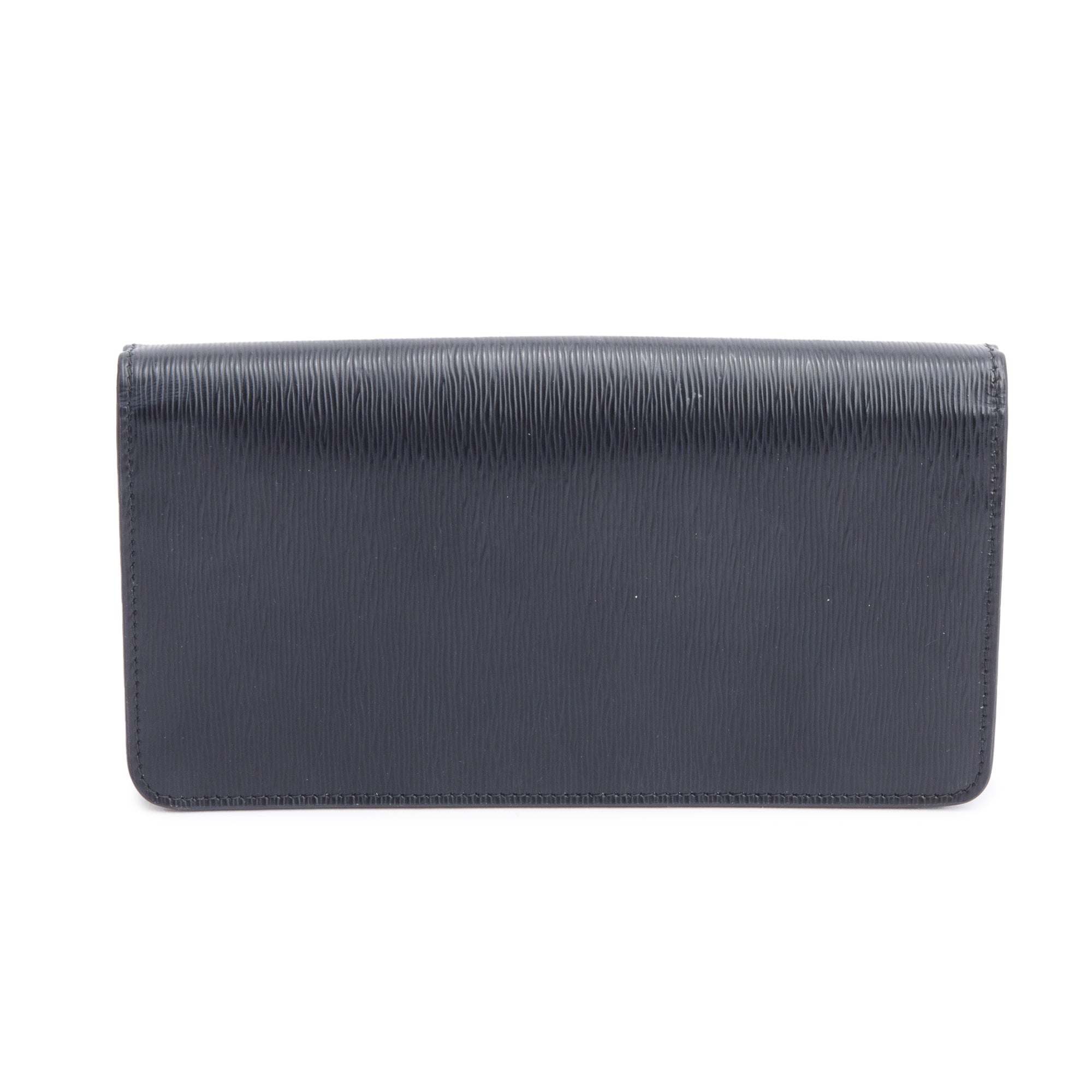 Prada Black Vitello Move Wallet on Chain w/ Authenticity Card & Receipt