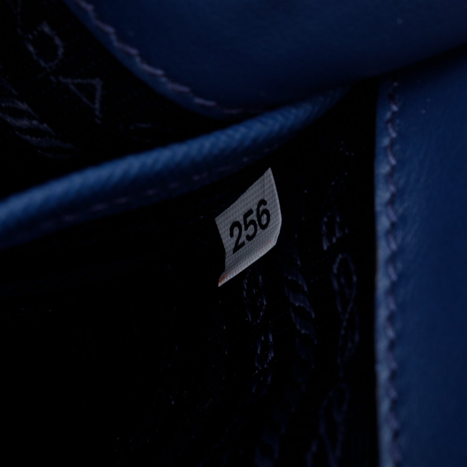 Prada Blue Saffiano Lux Chain Shoulder Bag