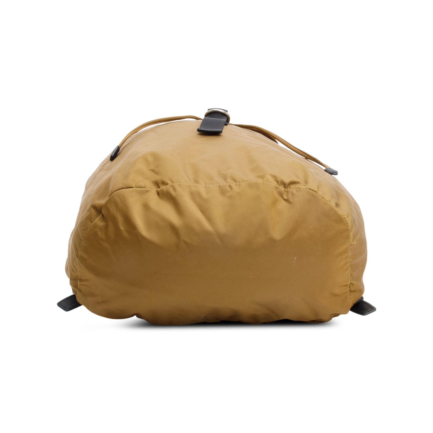 Prada Brown Tessuto Nylon Drawstring Backpack