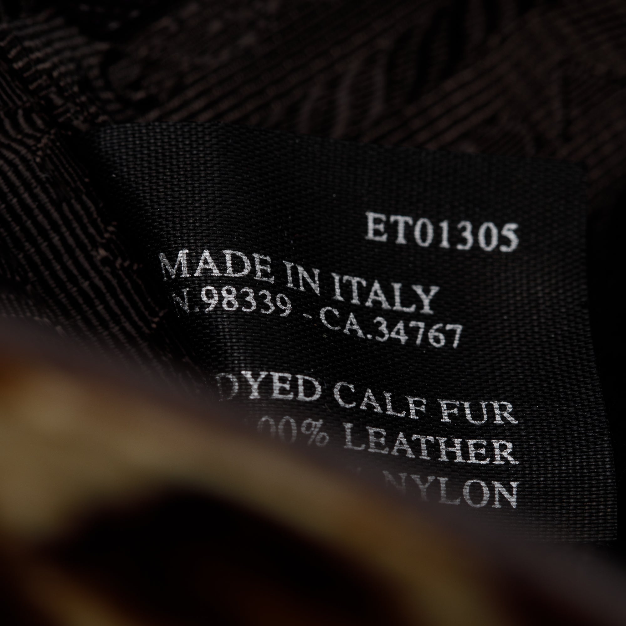 Prada Cavallino Leopard Print Messenger Bag w/ Authenticity Card