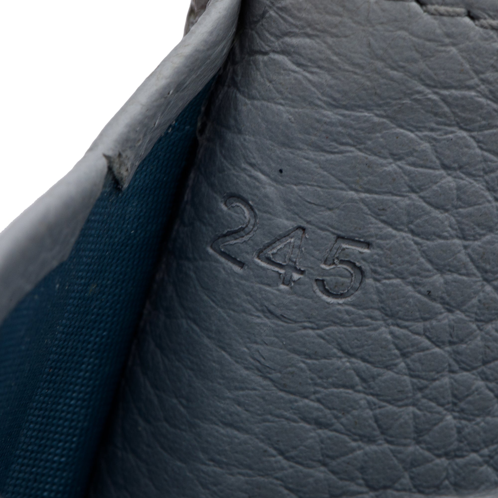 Prada Grey Saffiano Leather Card Holder w/ Box