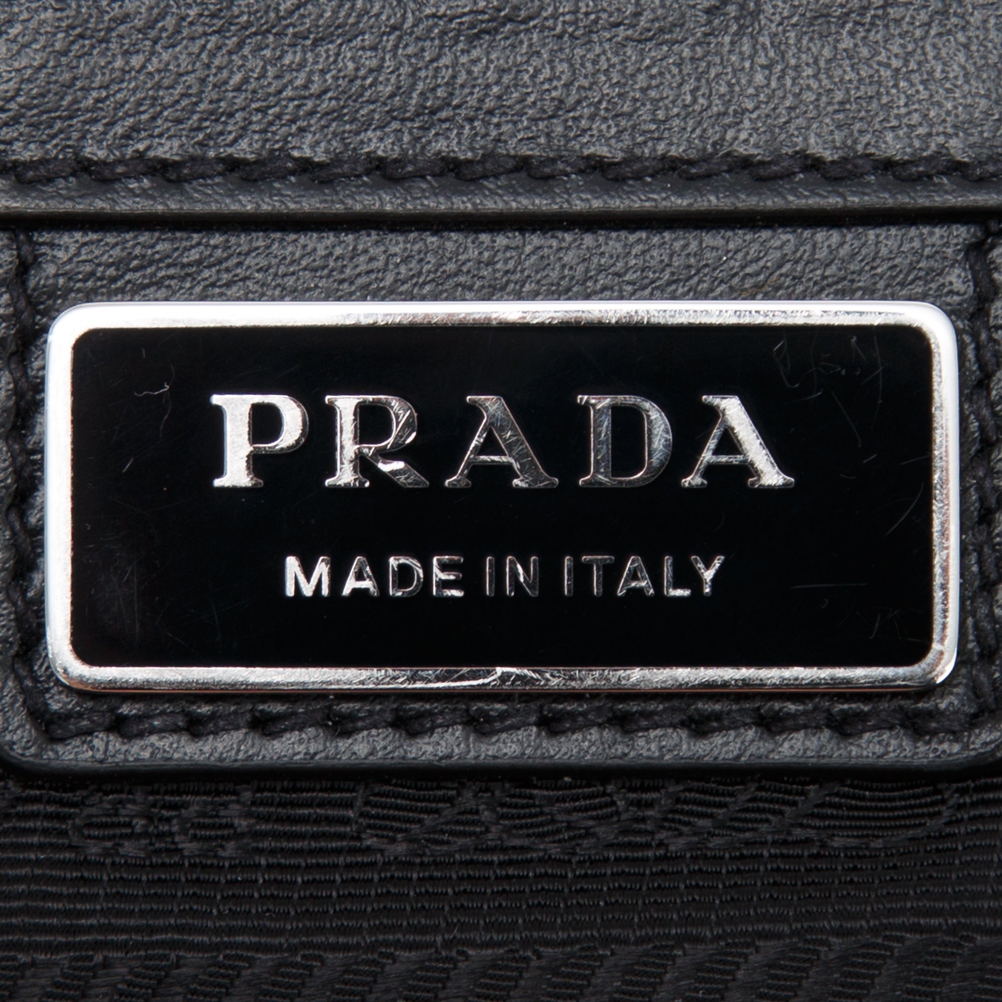 Prada Large Vitello Daino Leather Triangle Bag