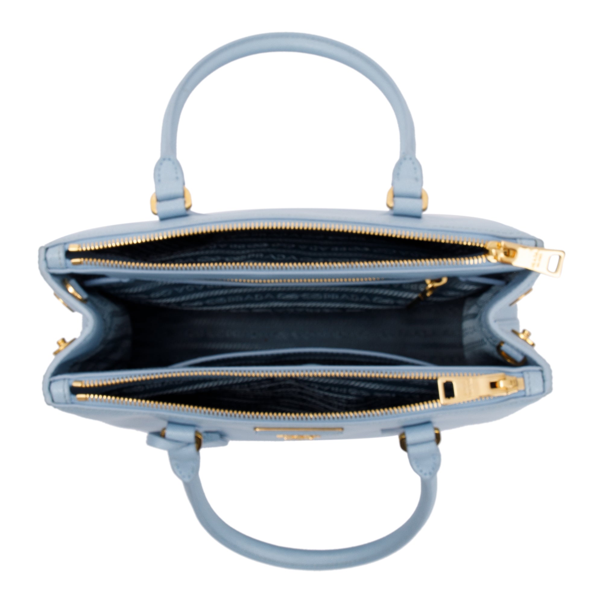 Prada Medium Saffiano Lux Galleria Double Zip Tote w/ Strap & Box – Oliver  Jewellery