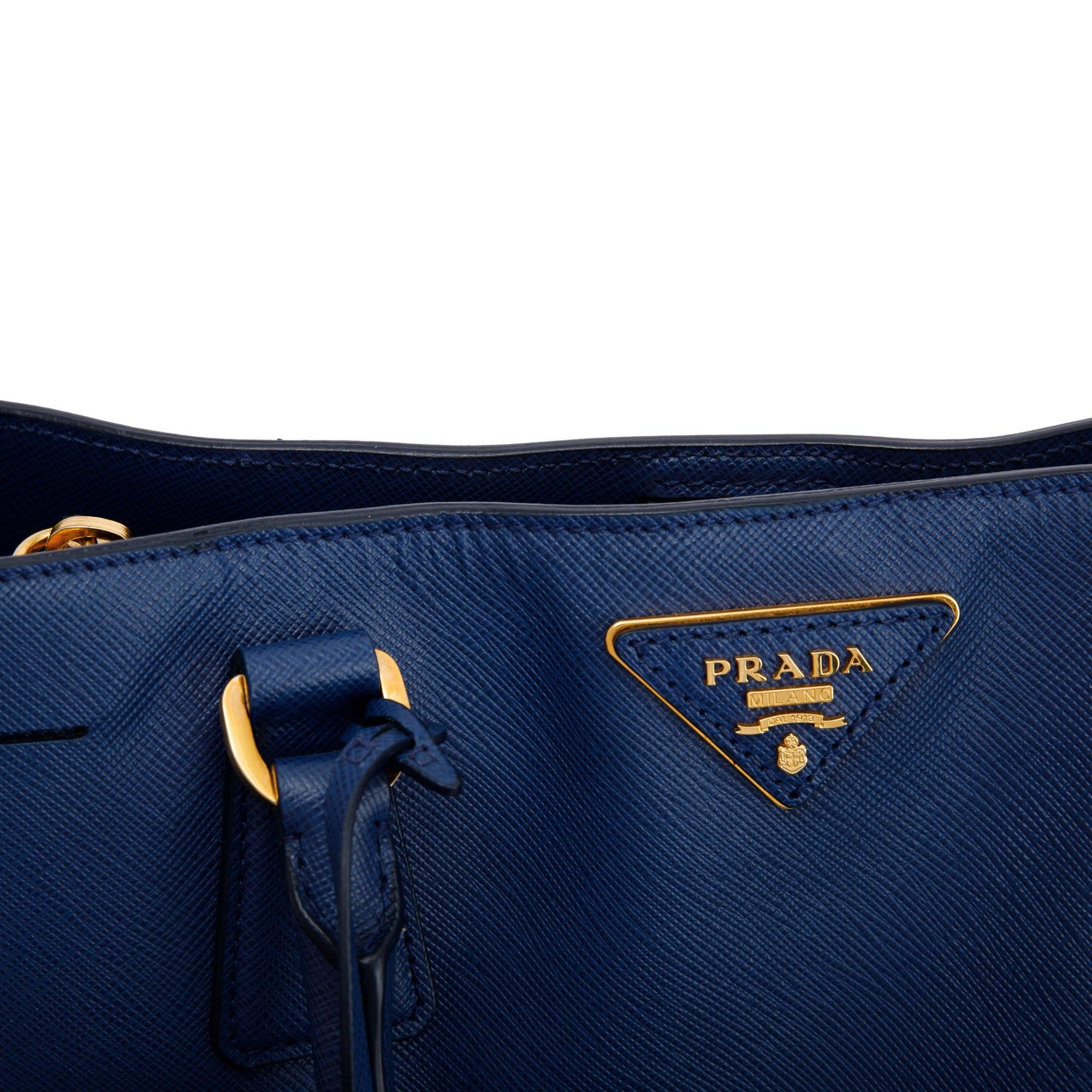 Prada Medium Saffiano Lux Tote w/ Authenticity Card