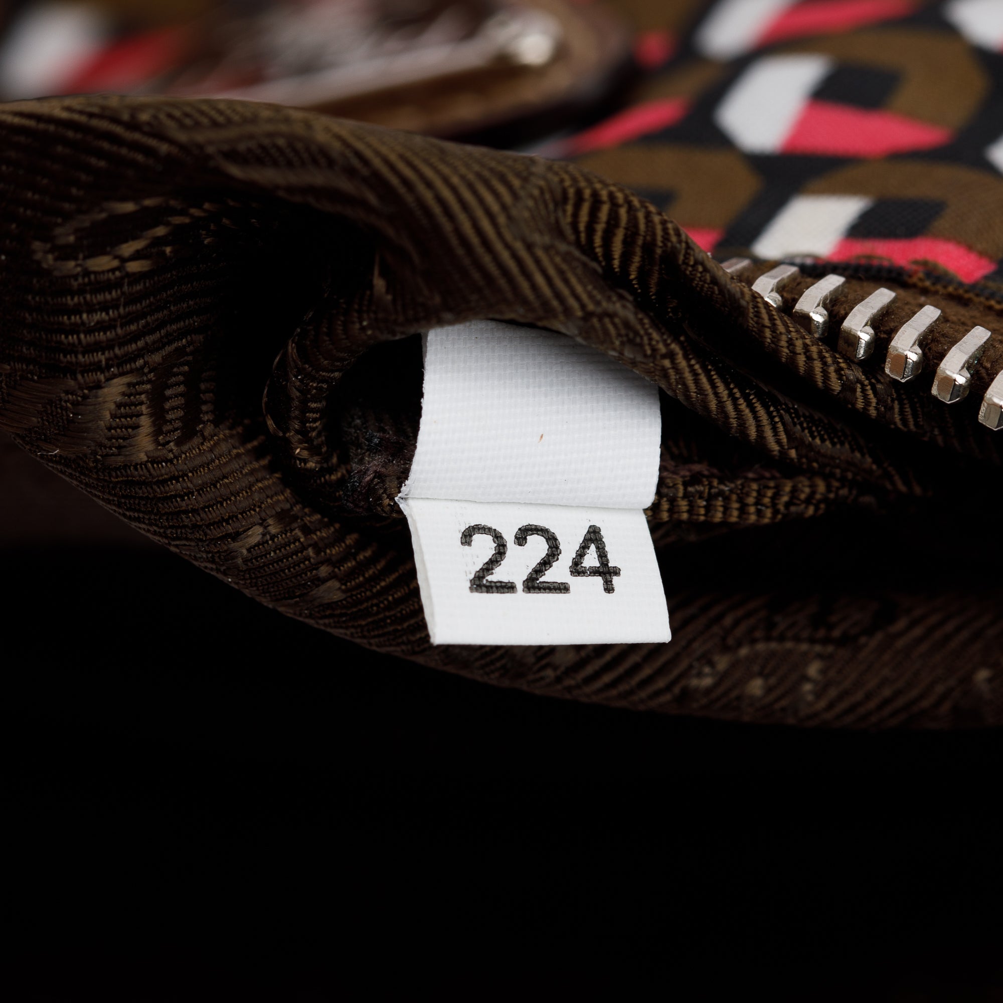 Prada Multicolor Tessuto Stampato Nylon Wristlet