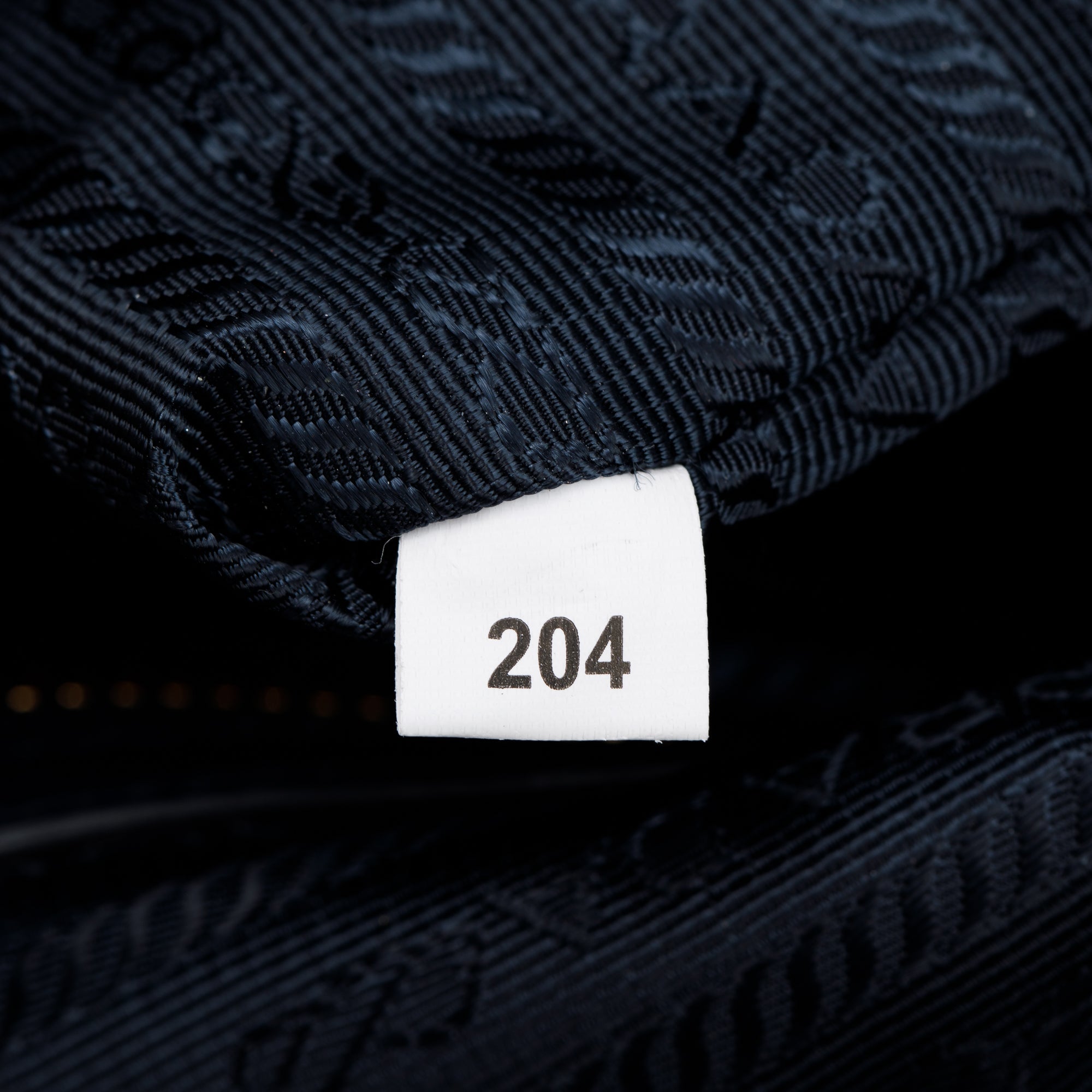 Prada Navy Leather Trimmed Tessuto Nylon Tote w/ Strap