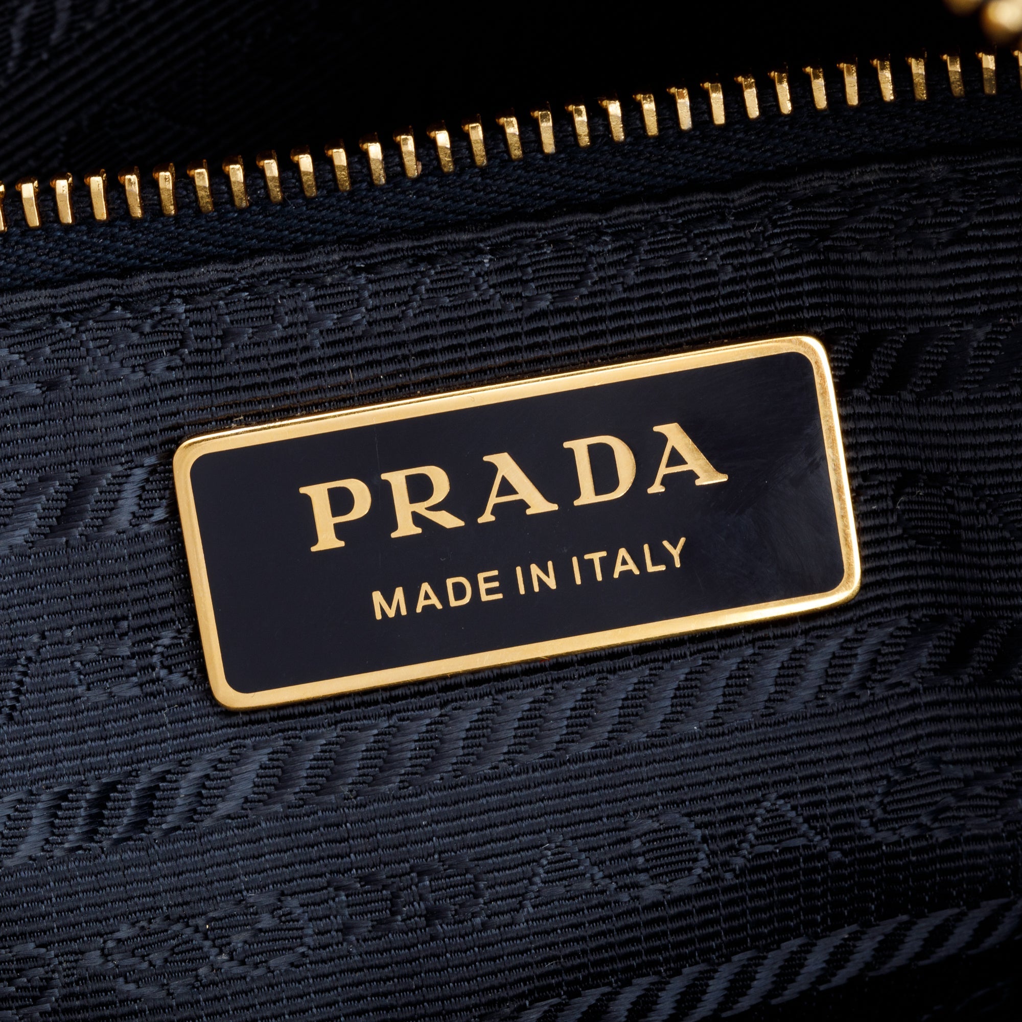 Prada Navy Nylon and Saffiano Leather Trim Re-Edition 1978 Mini Shoulder Bag
