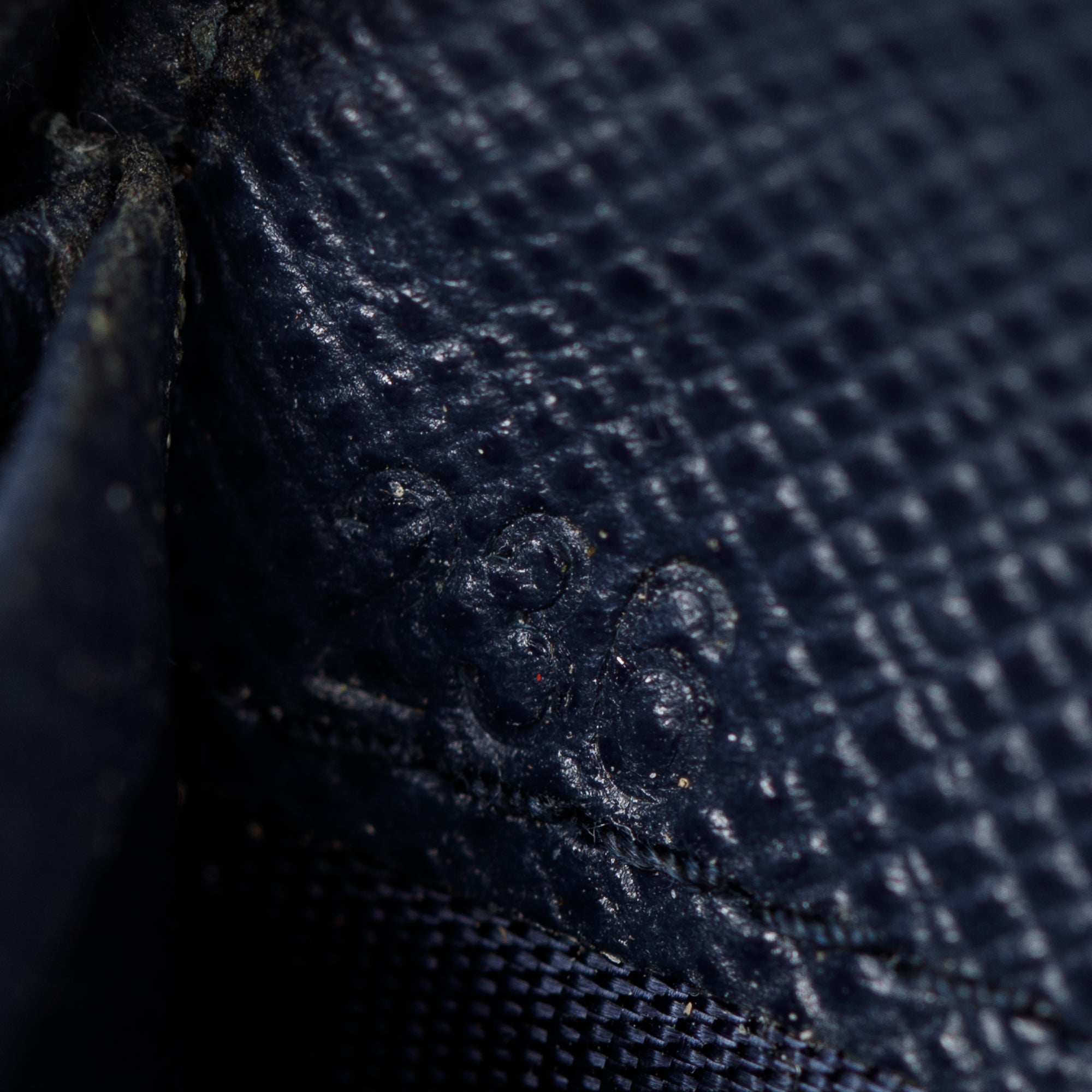 Prada Navy Saffiano Leather Zip Around Wallet