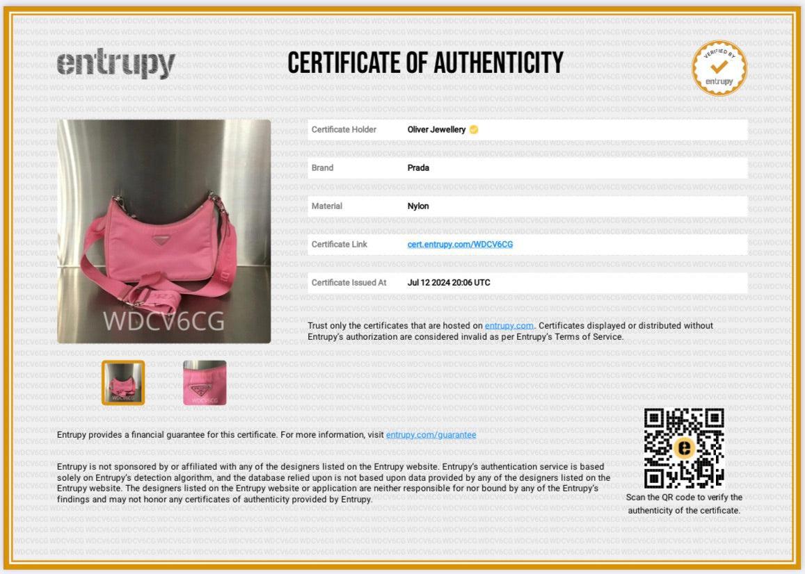 Prada Pink Re-Edition 2005 Re-Nylon Shoulder Bag