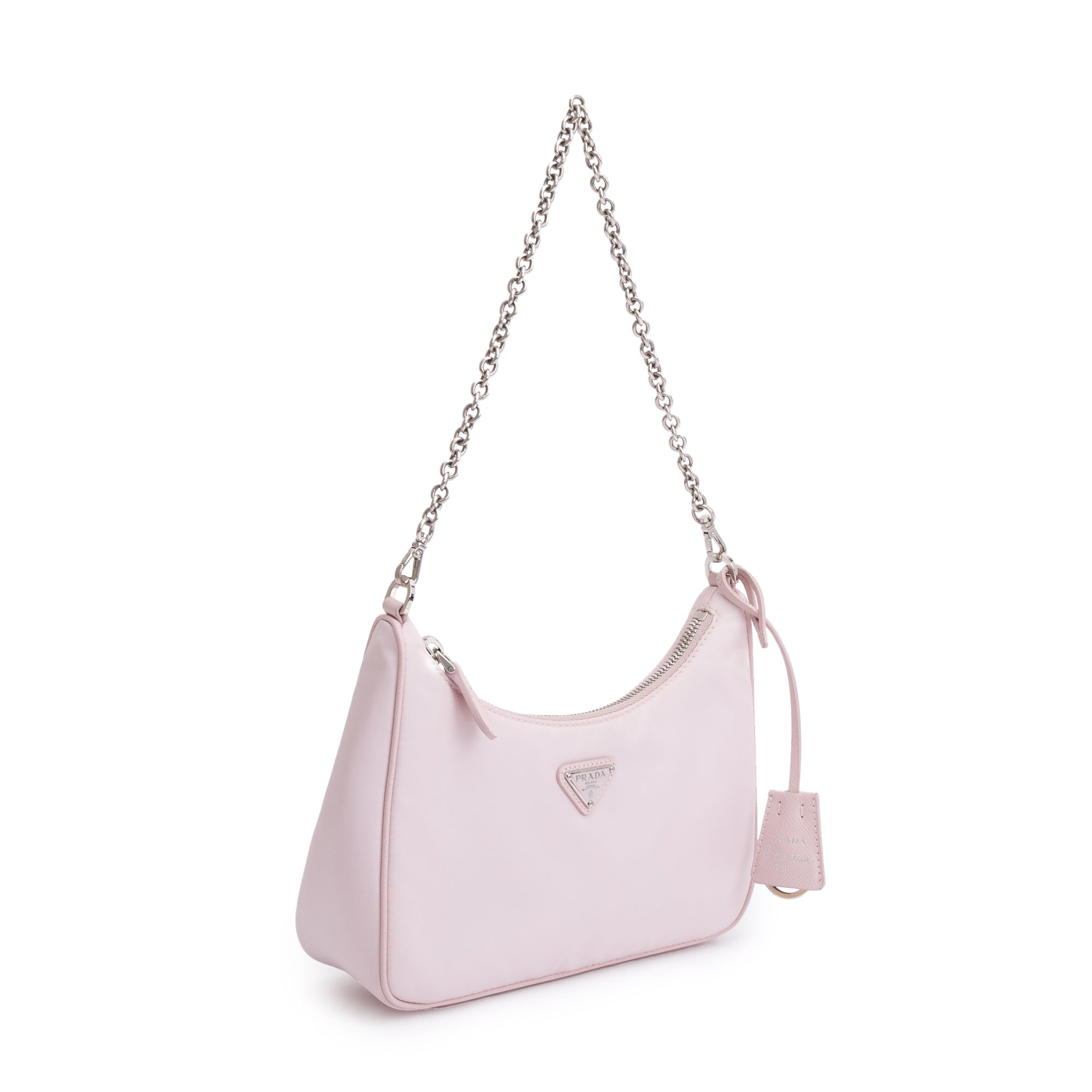 Prada Pink Re-Edition 2005 Re-Nylon Shoulder Bag w/ Box