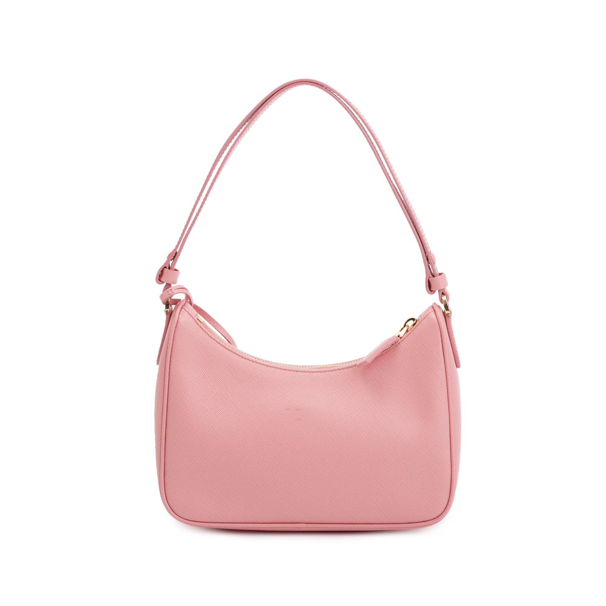 Prada Pink Re-Edition Saffiano Leather Mini Bag w/ Box