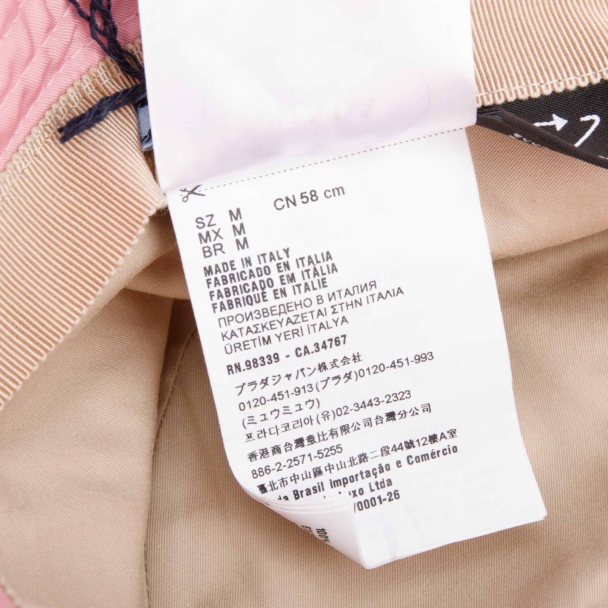 Prada Pink Re-Nylon Bucket Hat