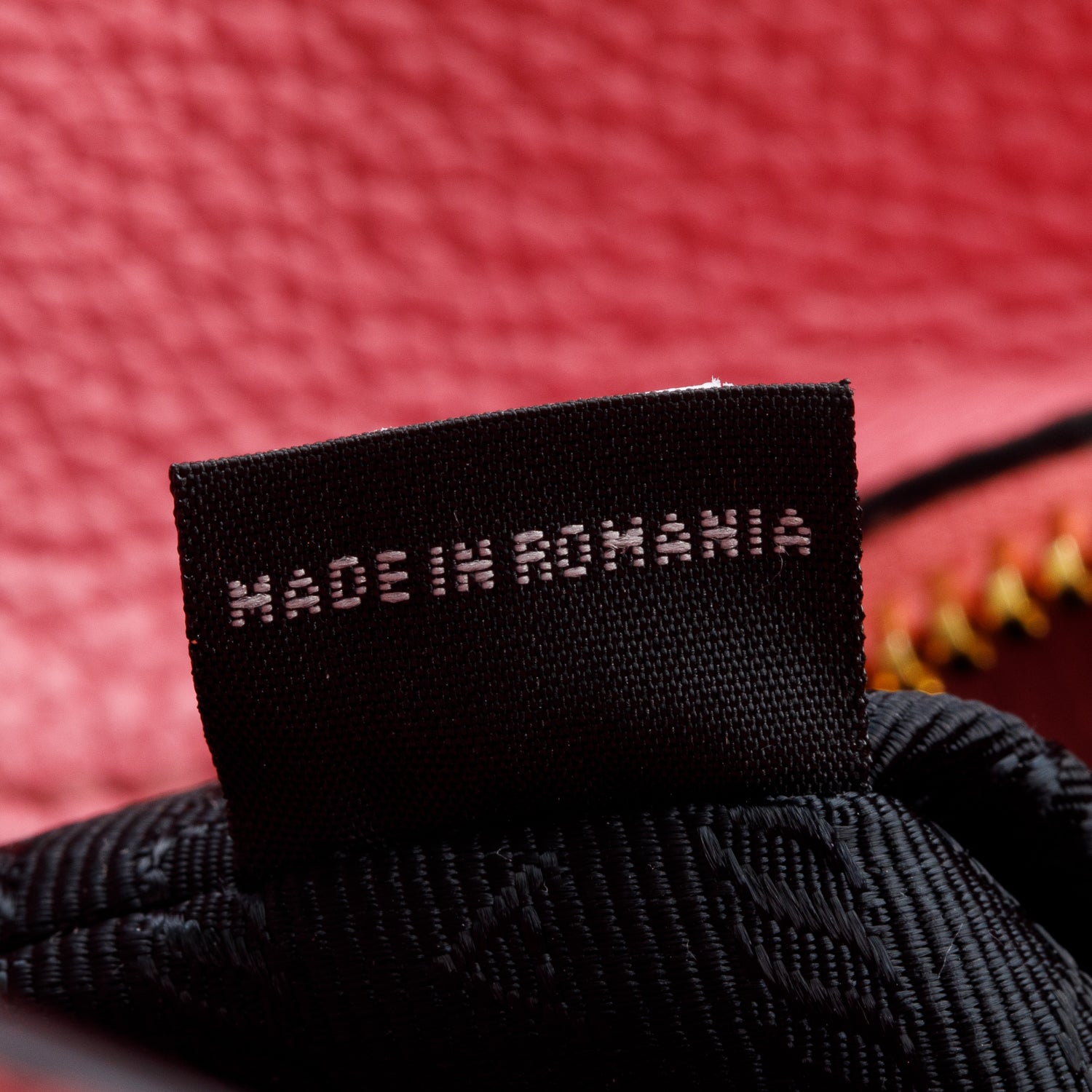 Prada Pink Vitello Grain Leather Signature Top Handle Bag w/ Strap & Authenticity Card