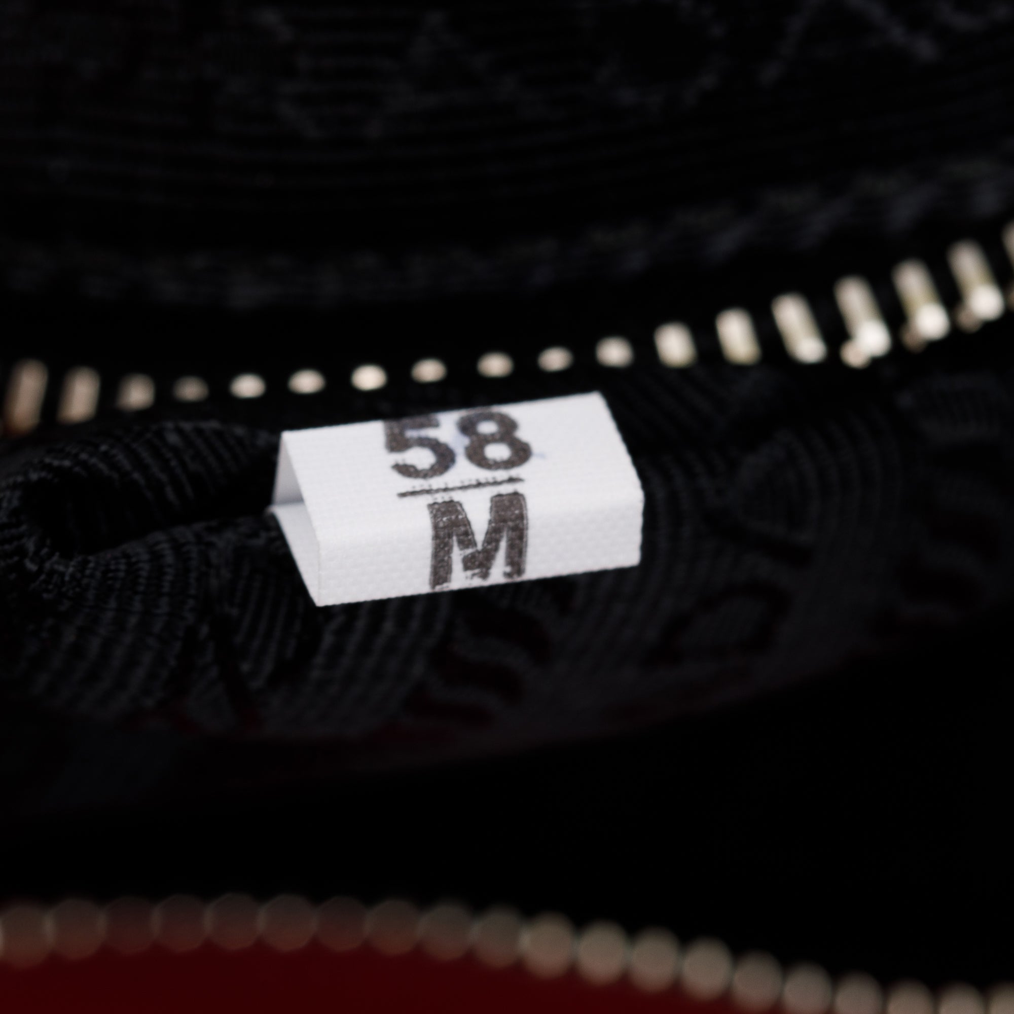 Prada Pink/Red Tessuto O-Ring Wristlet w/ Authenticity Card