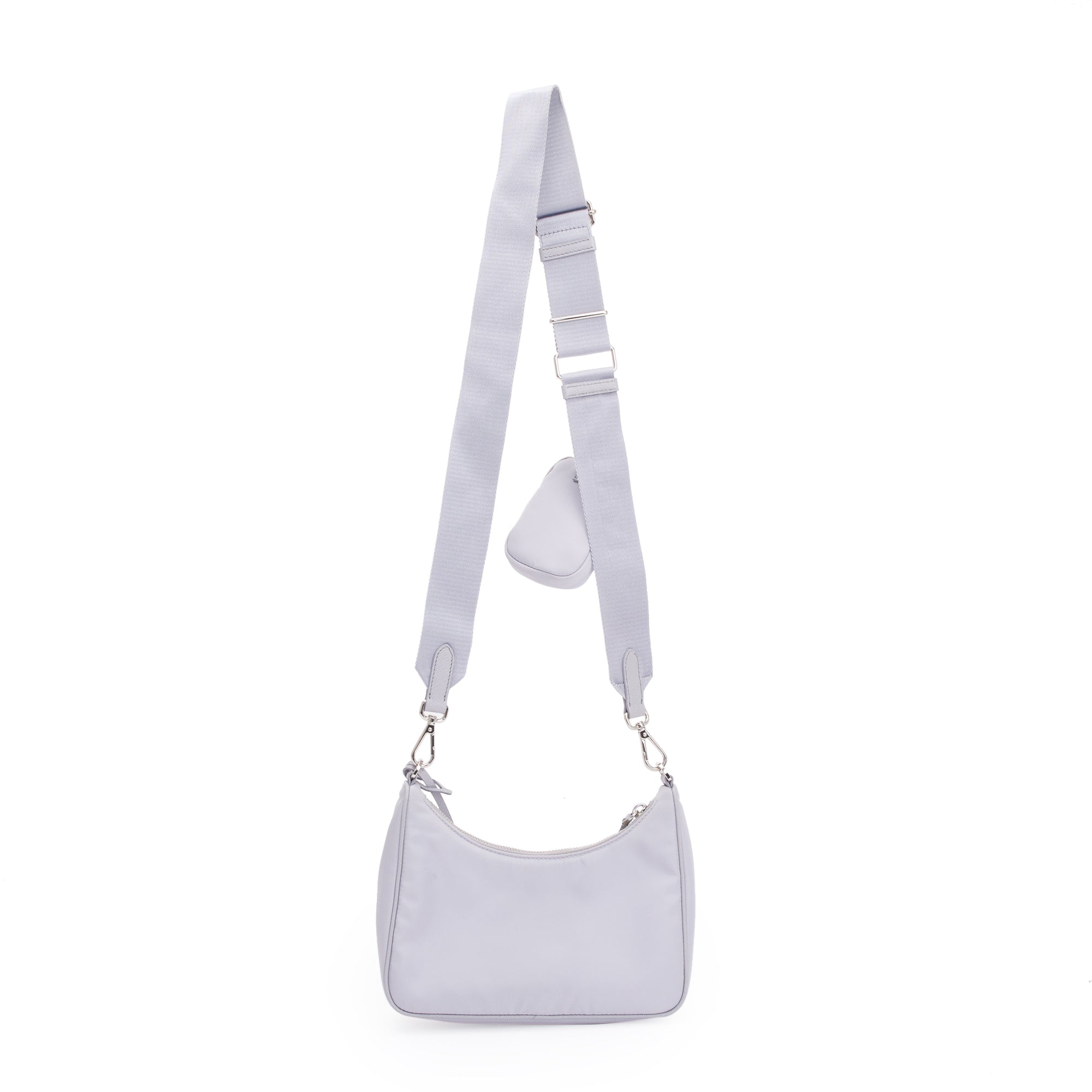 Prada Purple Re-Edition 2005 Re-Nylon Shoulder Bag