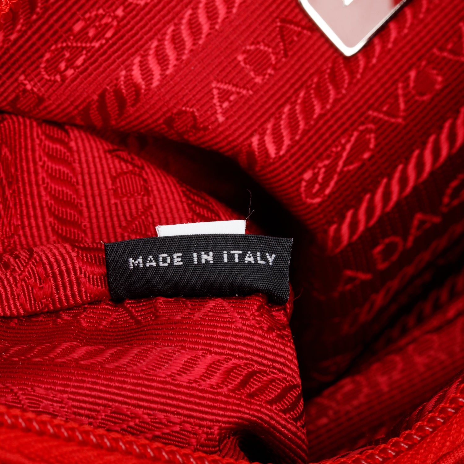 Prada Red Re-Edition 2000 Re-Nylon Mini Bag