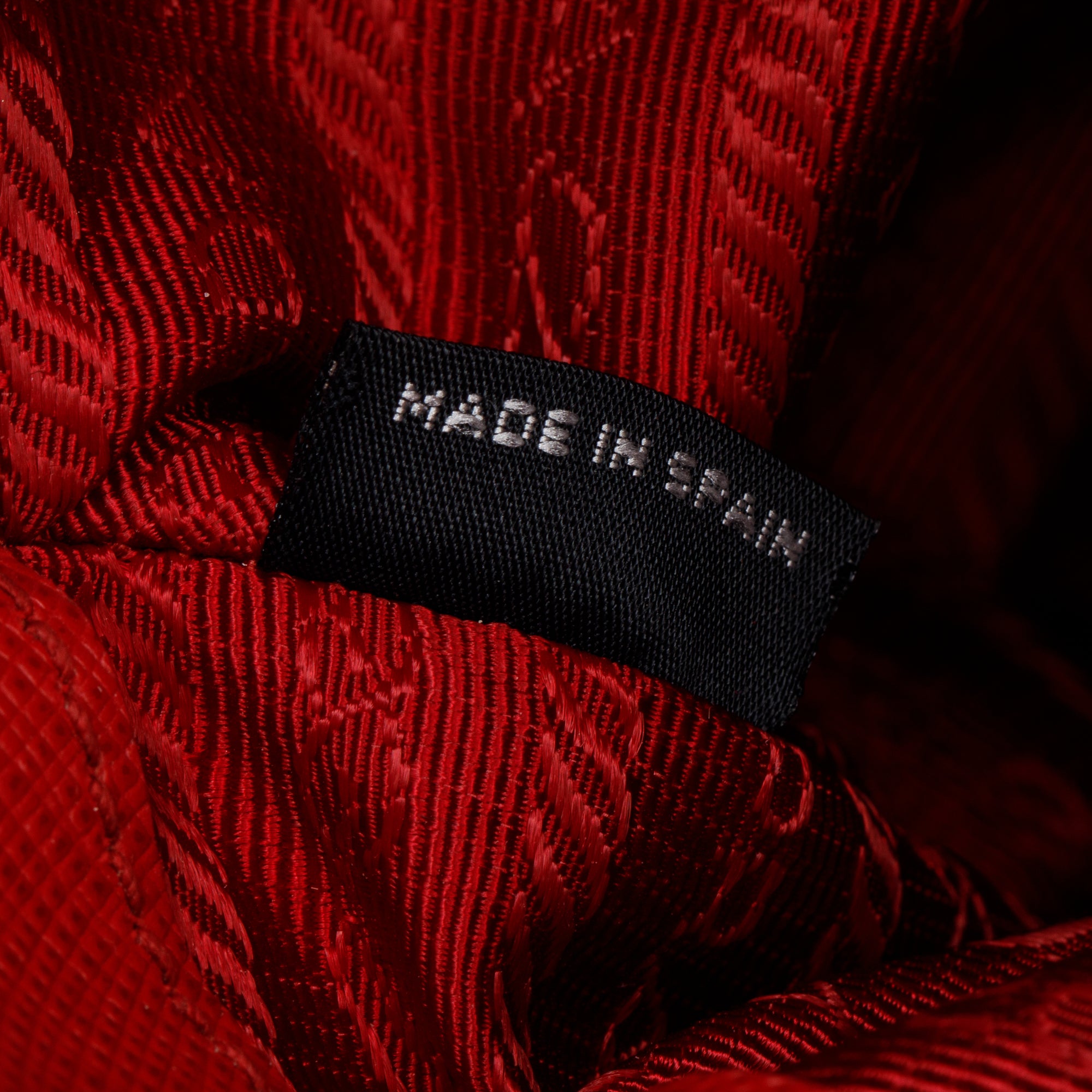 Prada Red Saffiano Lux Small Promenade Tote w/ Strap