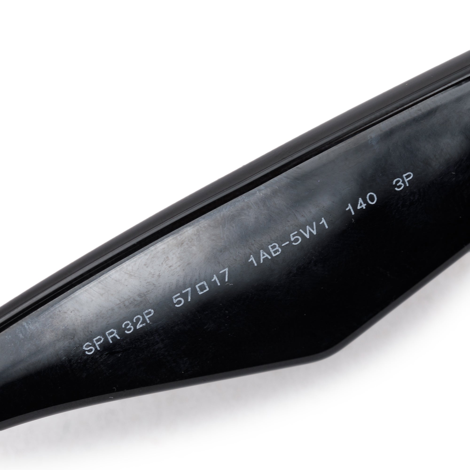 Prada SPR 32P Black Acetate Triangle Logo Sunglasses w/ Box & Case