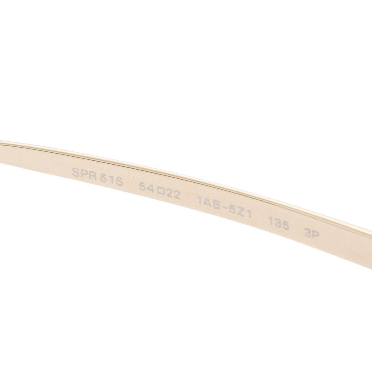 Prada SPR 51S Round Sunglasses w/ Box & Case