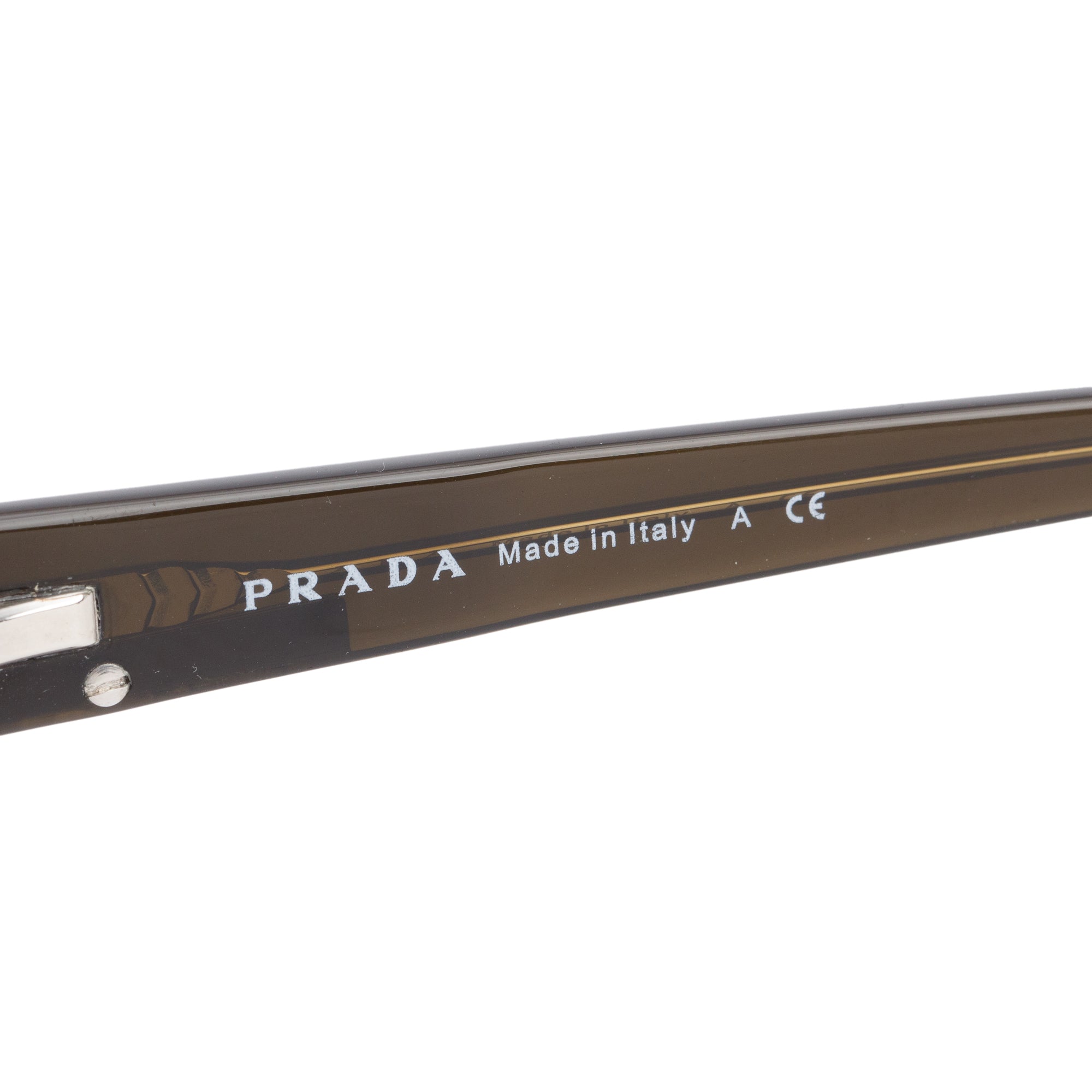 Prada SPR 52F Rectangular Sunglasses w/ Case