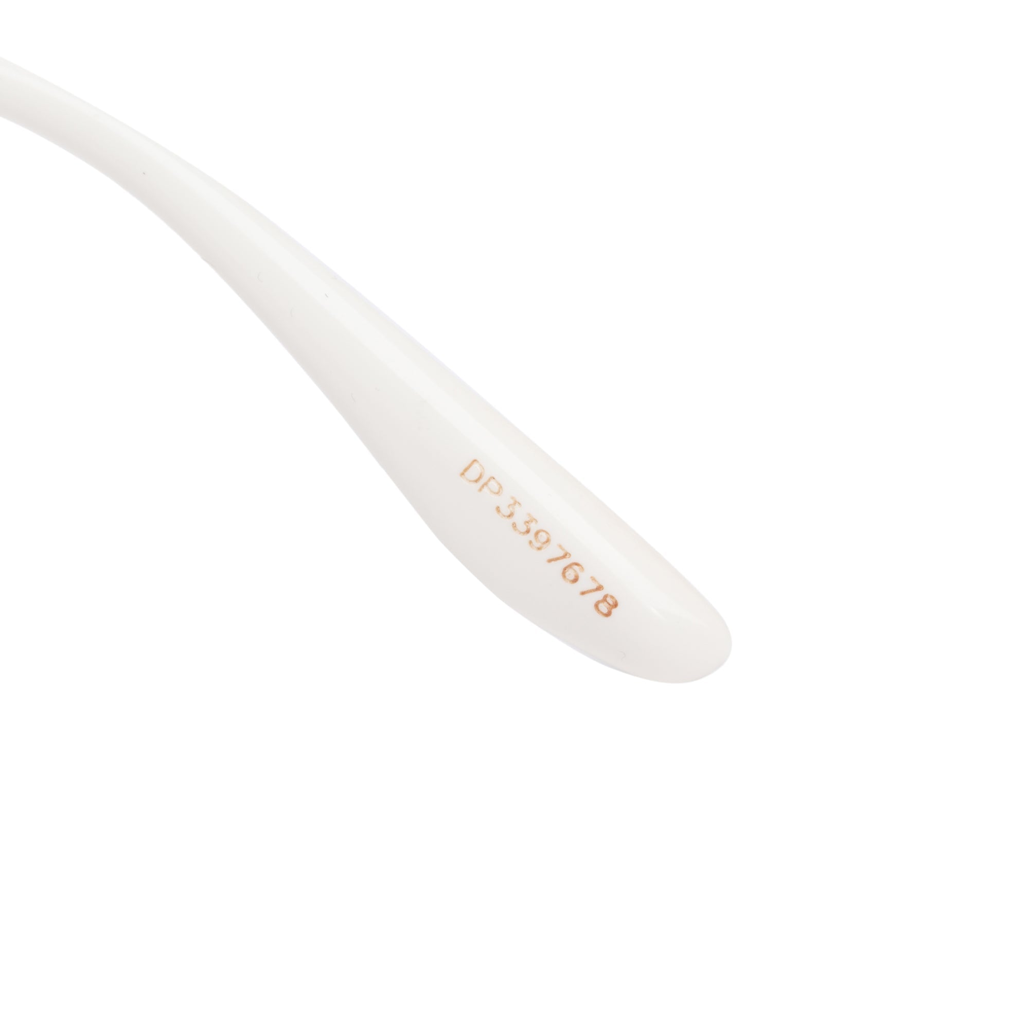 Prada SPR 65V Gold Tone Metal White Acetate Aviator Sunglasses w/ Box & Case