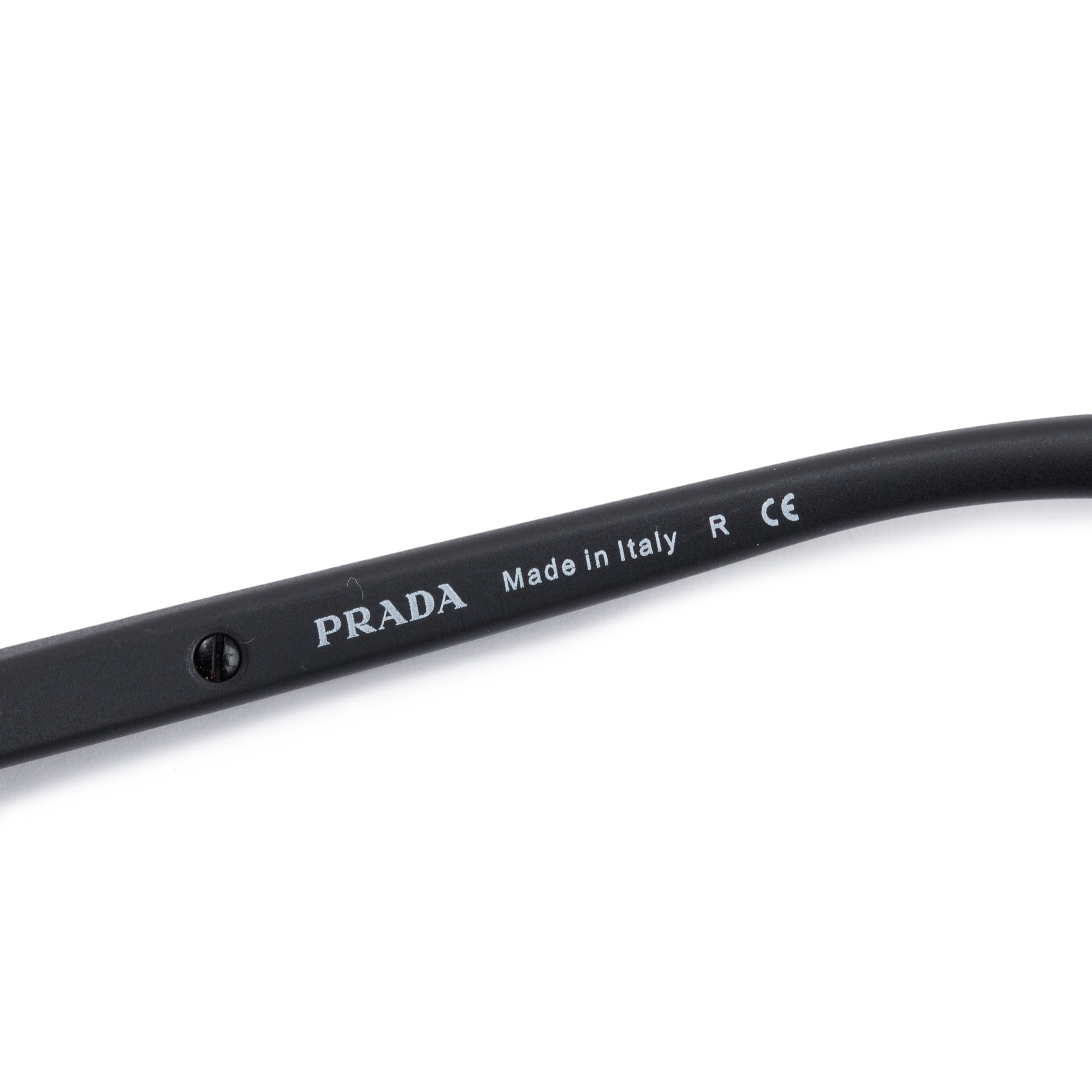 Prada SPS56M Black Linea Rossa Sport Sunglasses