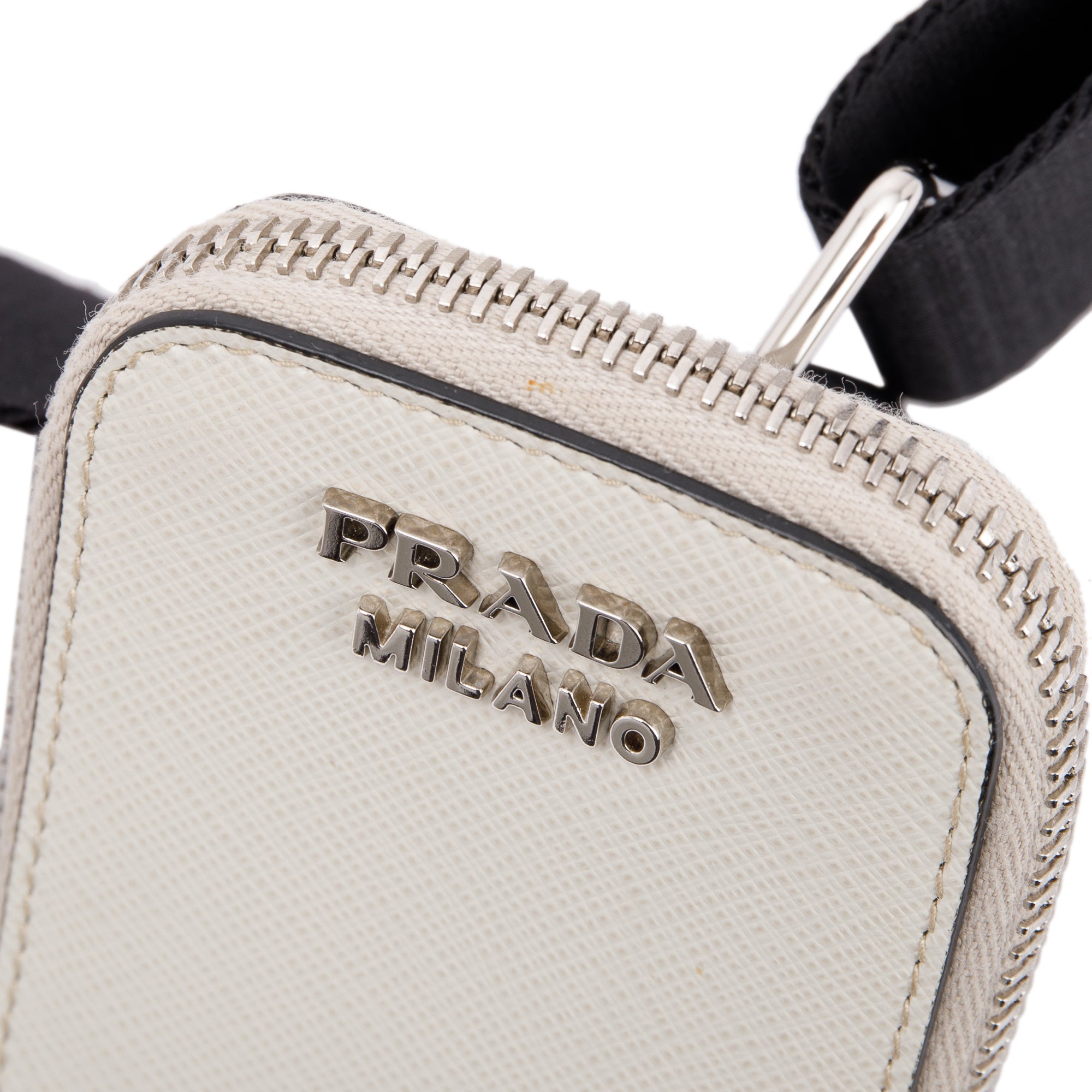 Prada Saffiano City Calf Mini Envelope Bag