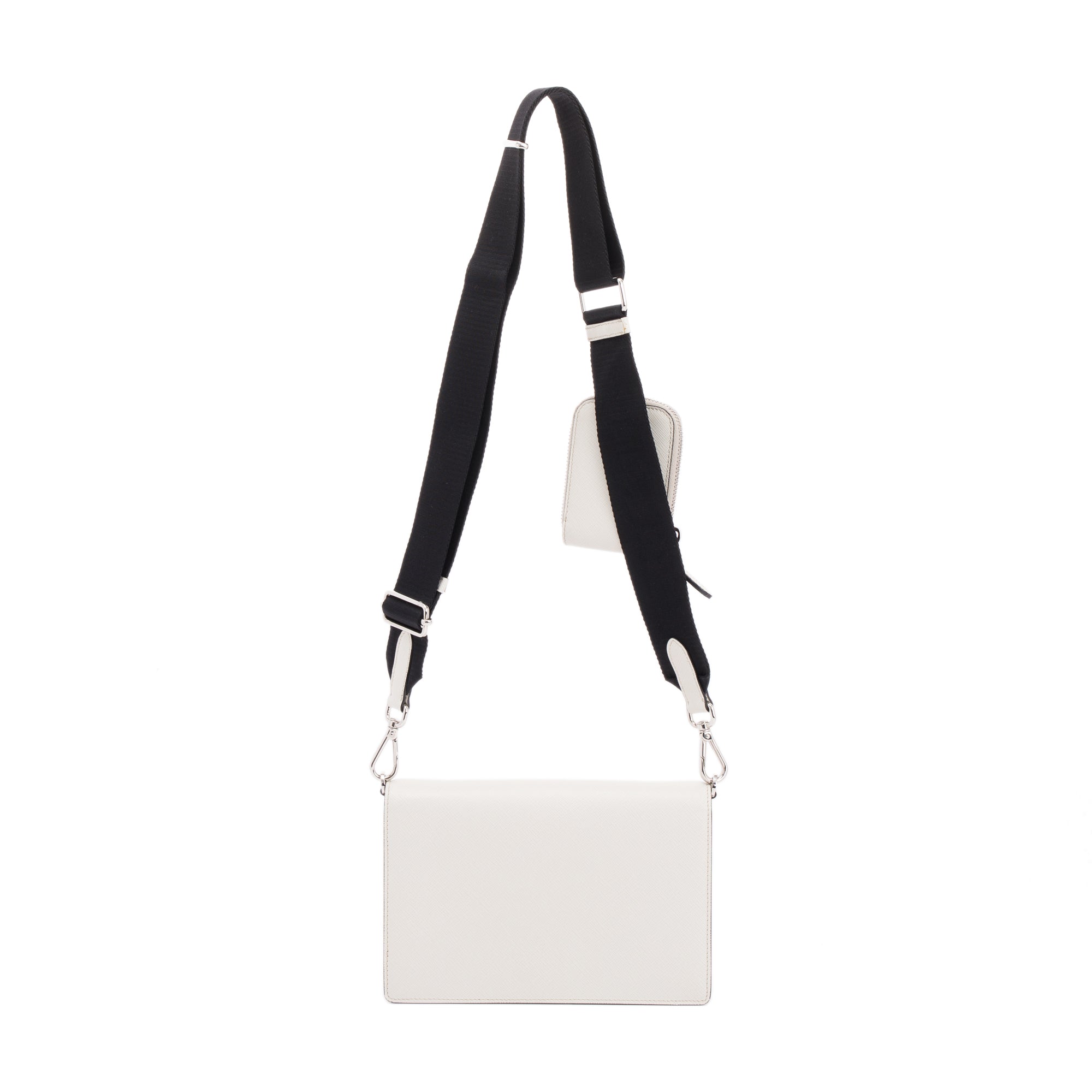 Prada Saffiano City Calf Mini Envelope Bag