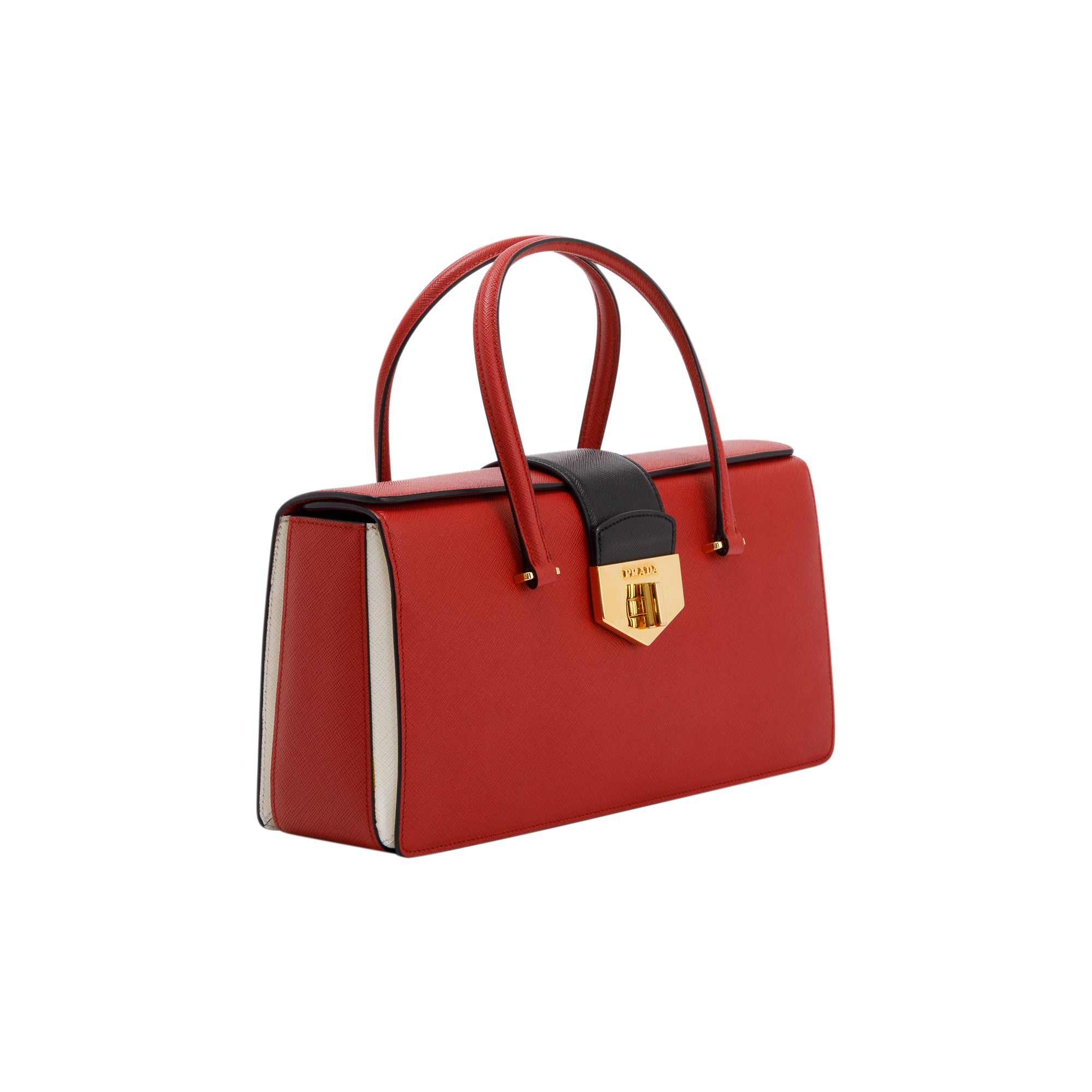 Prada Saffiano East West Tote w/ Authenticity Card