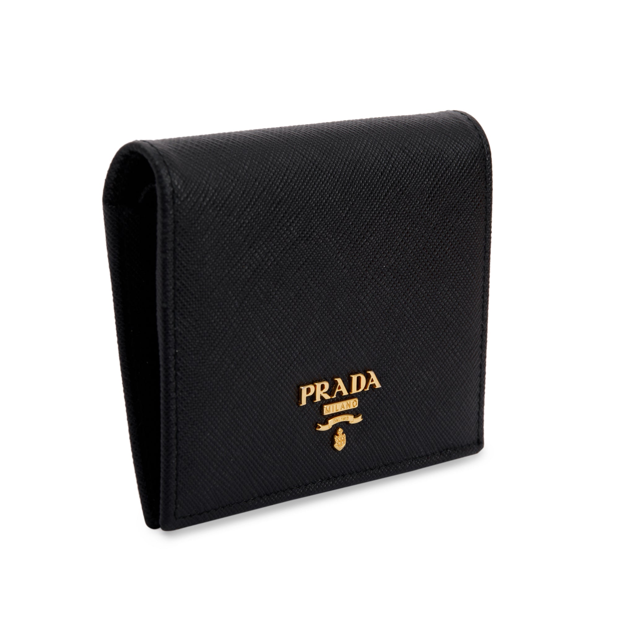 Prada Saffiano Leather Small Wallet w/ Box
