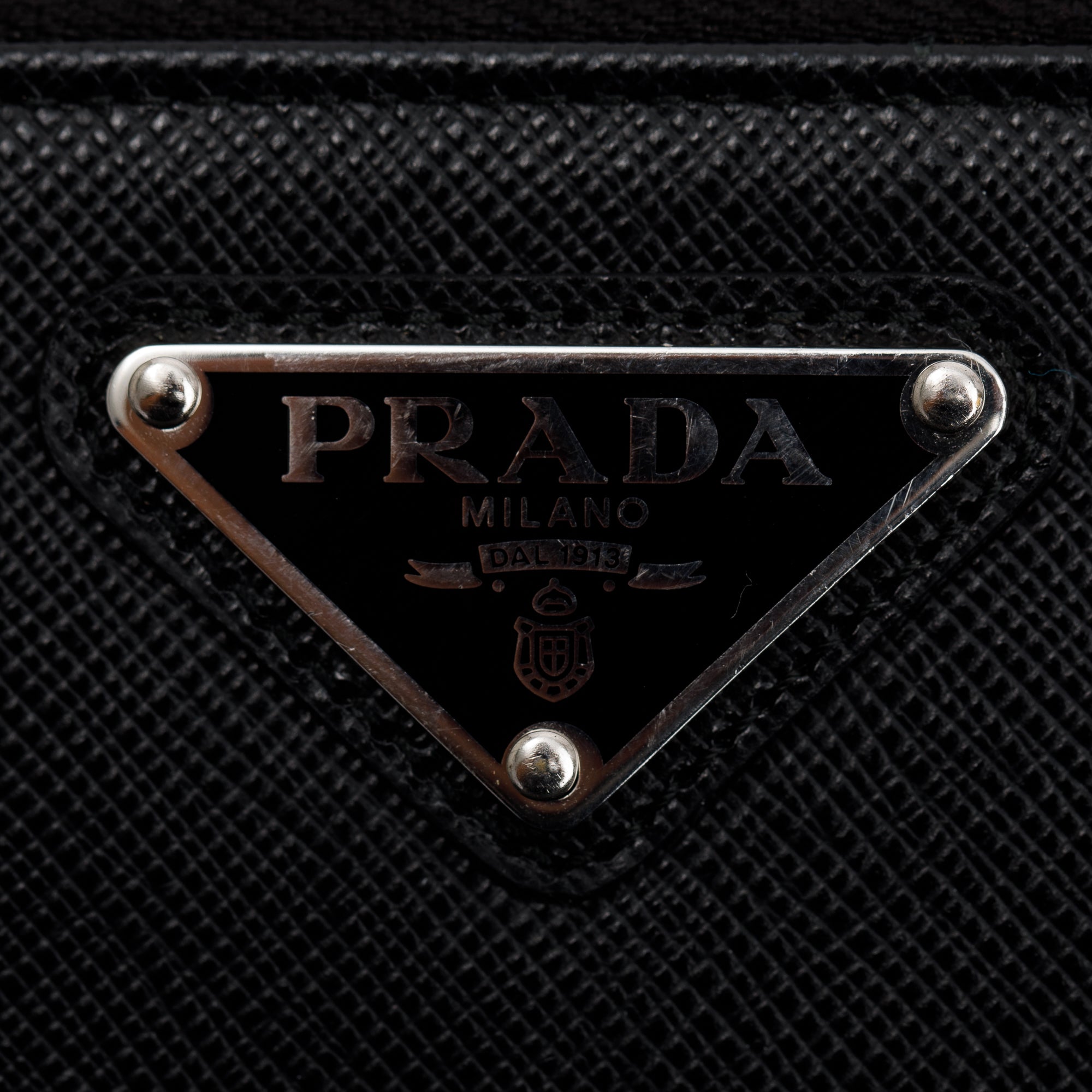 Prada Saffiano Leather Smartphone Case Crossbody Bag