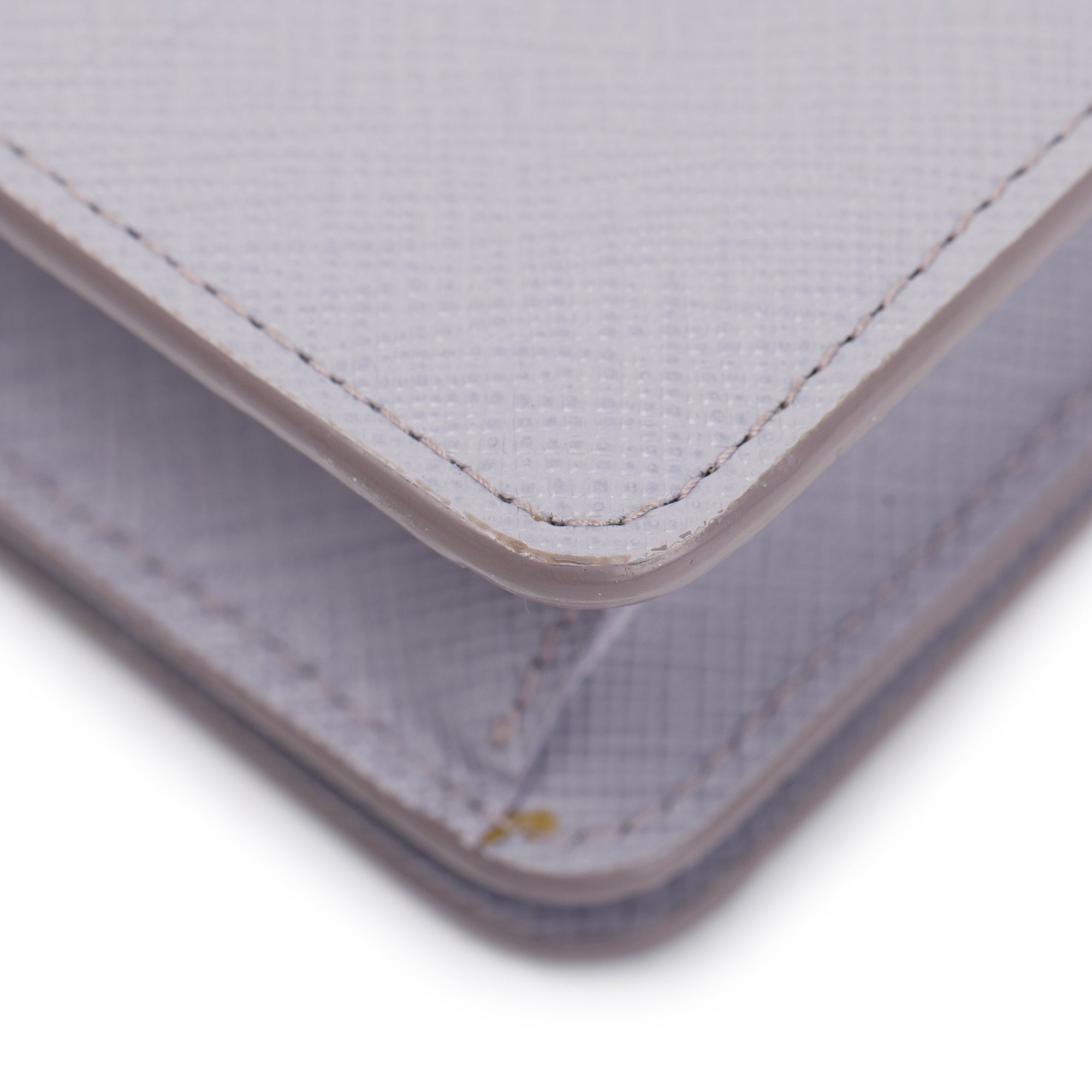 Prada Saffiano Metal Wallet on Chain w/ Box & Authenticity Card