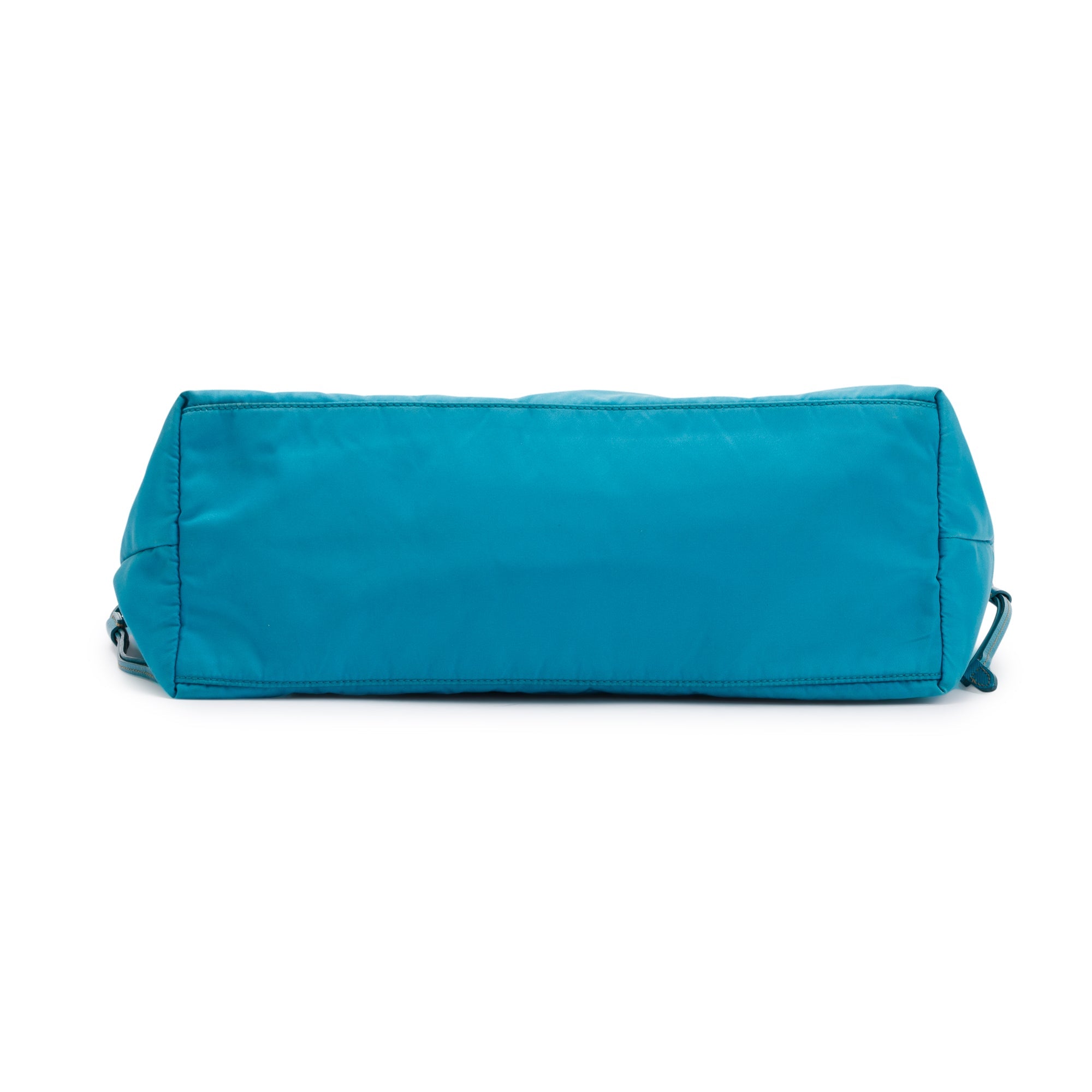 Prada Saffiano-Trimmed Tessuto Nylon Tote w/ Authenticity Card