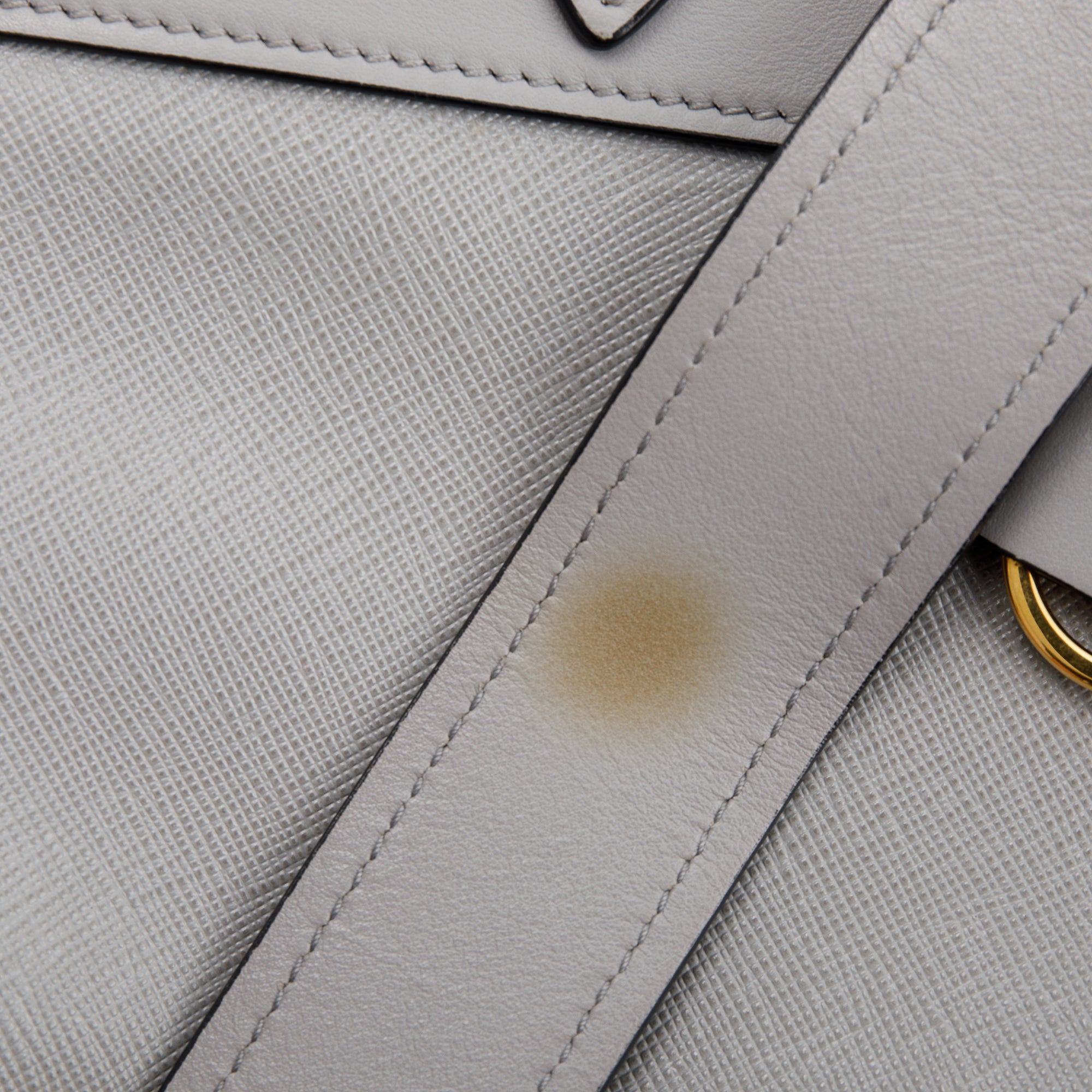 Prada Small Saffiano & City Calf Leather Paradigme Tote w/ Strap