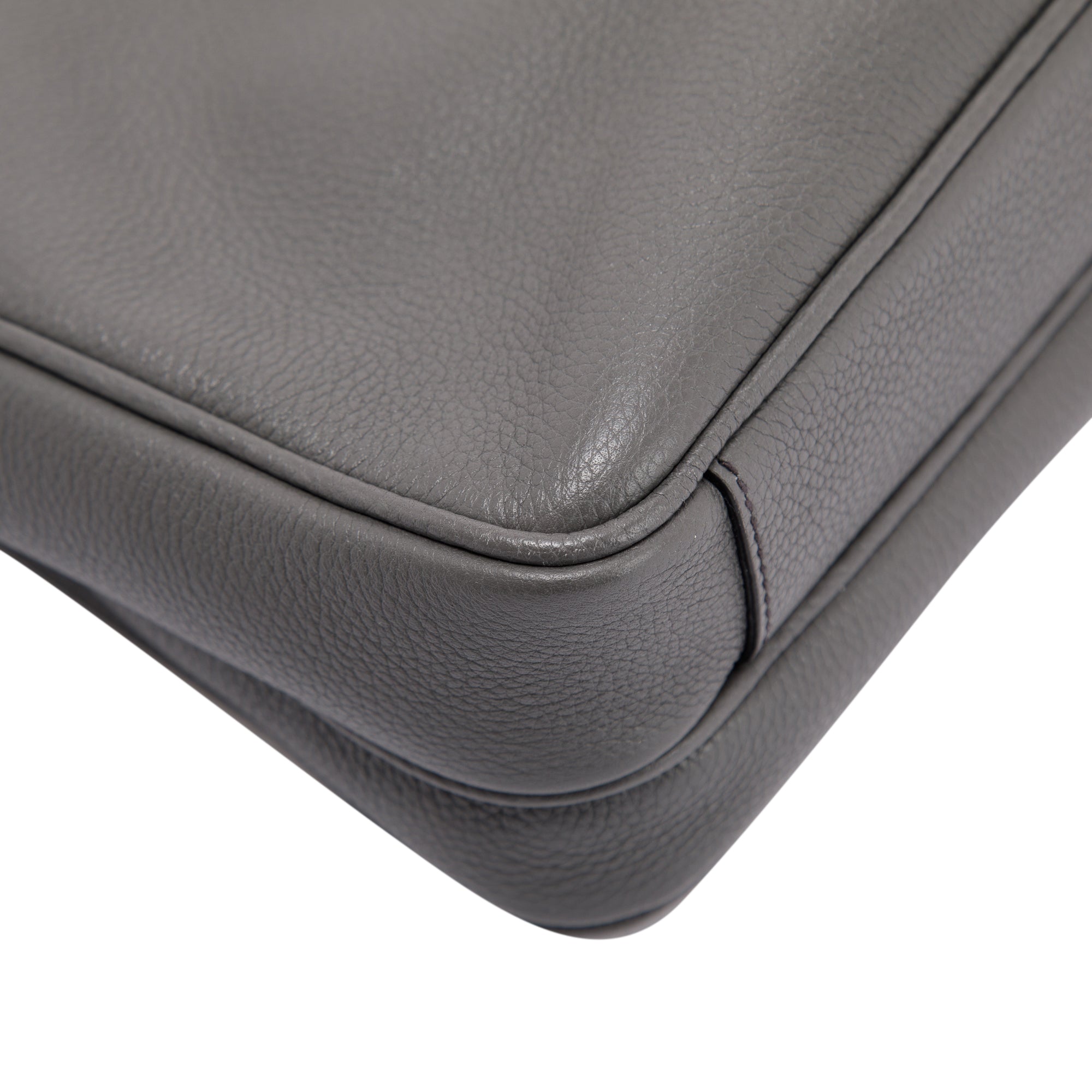 Prada Vitello Daino Front Pocket Zip Messenger Bag