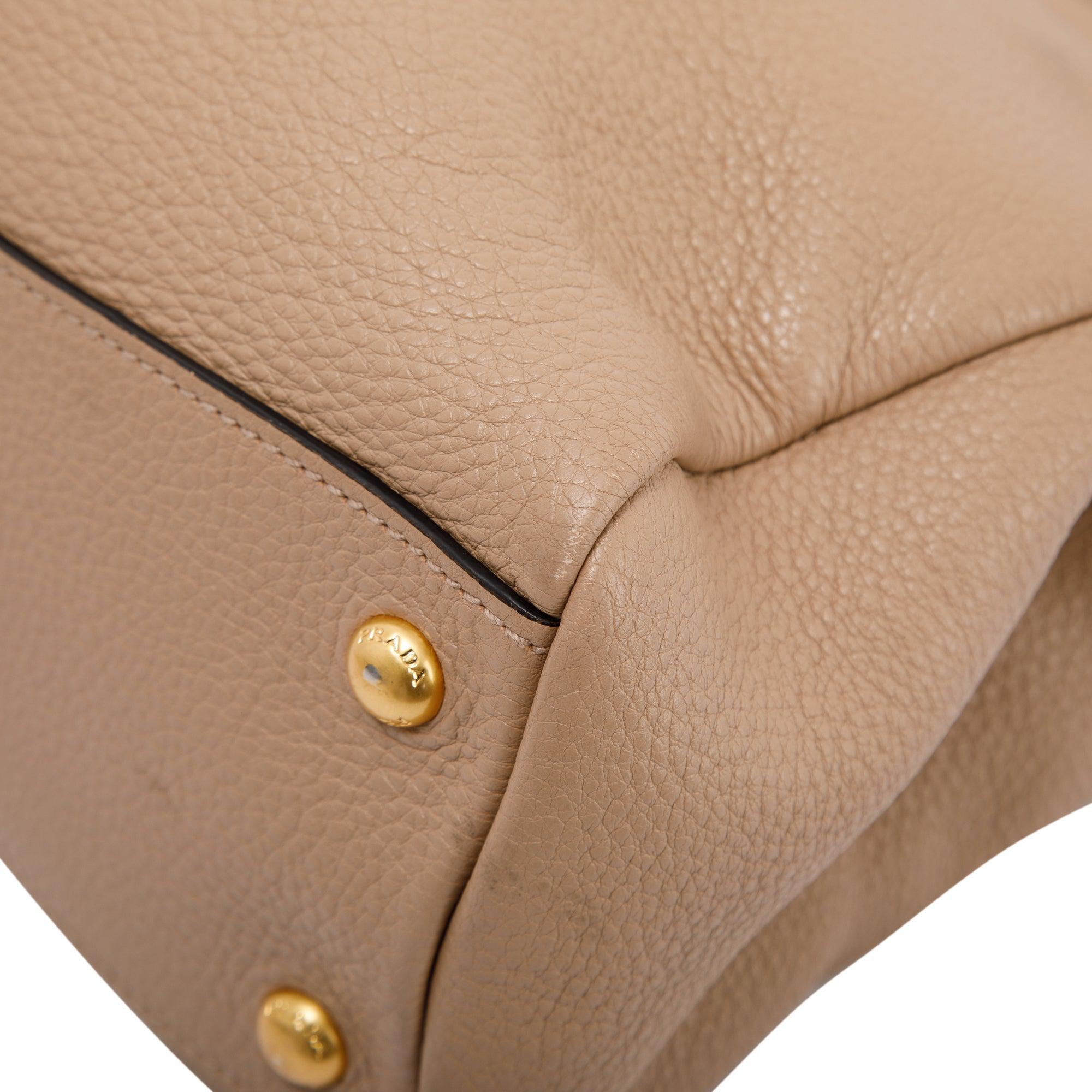 Prada Vitello Daino Phenix Tote w/ Strap