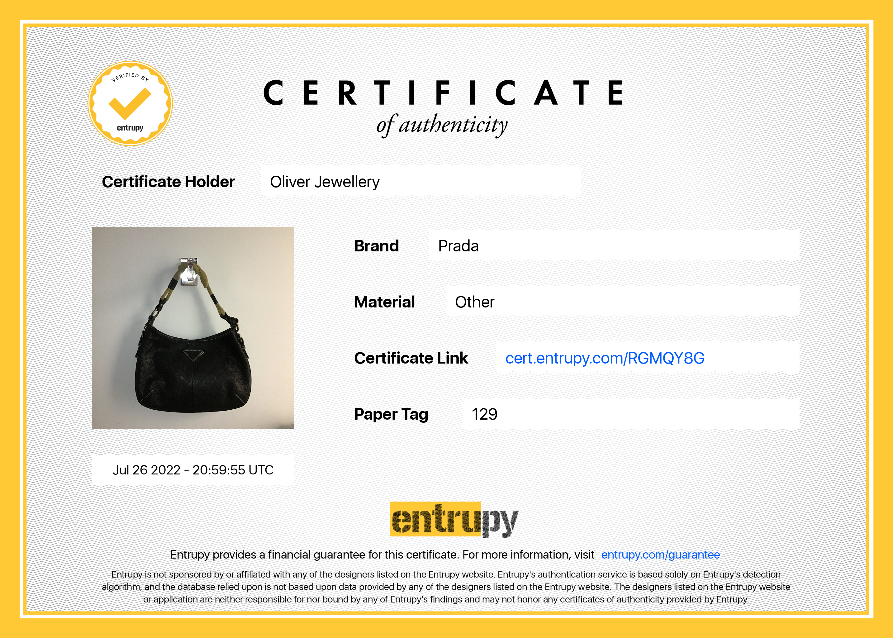 Prada Vitello Daino Rope Knot Hobo w/ Authenticity Card – OLIVER'S