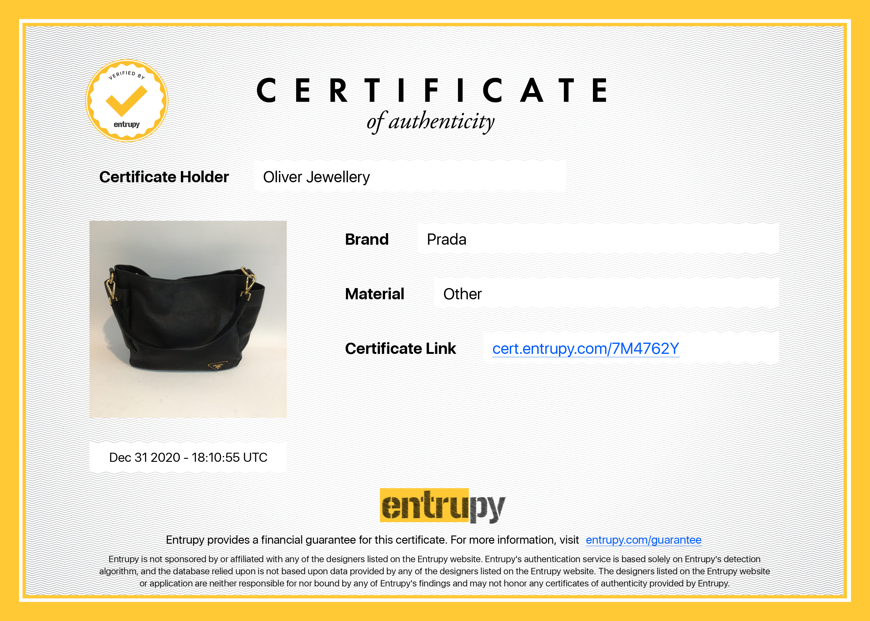 Prada Vitello Daino Side Pocket Hobo