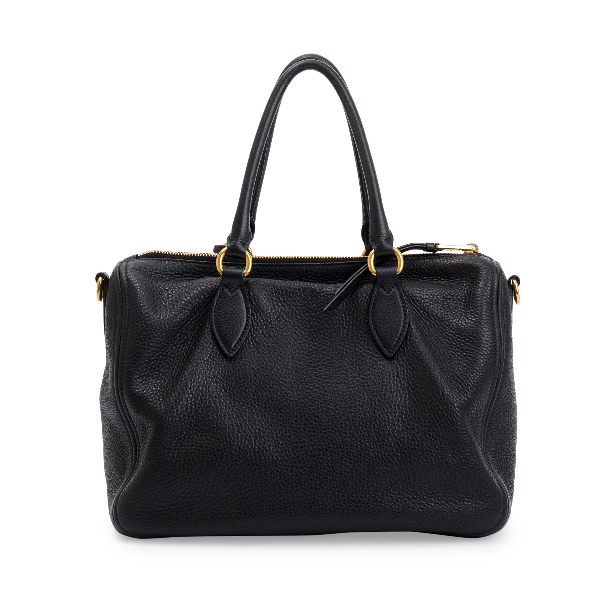 Prada Vitello Phenix Bauletto Bag