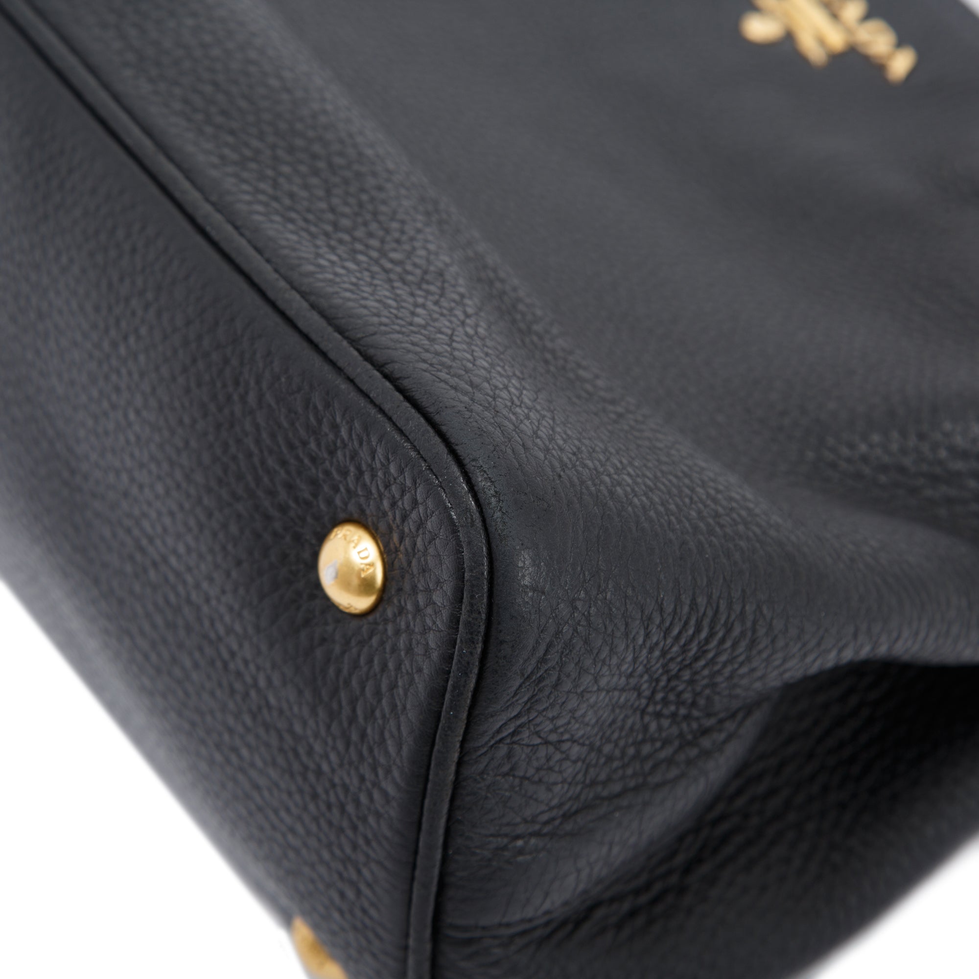 Prada Vitello Phenix Convertible Tote w/ Strap