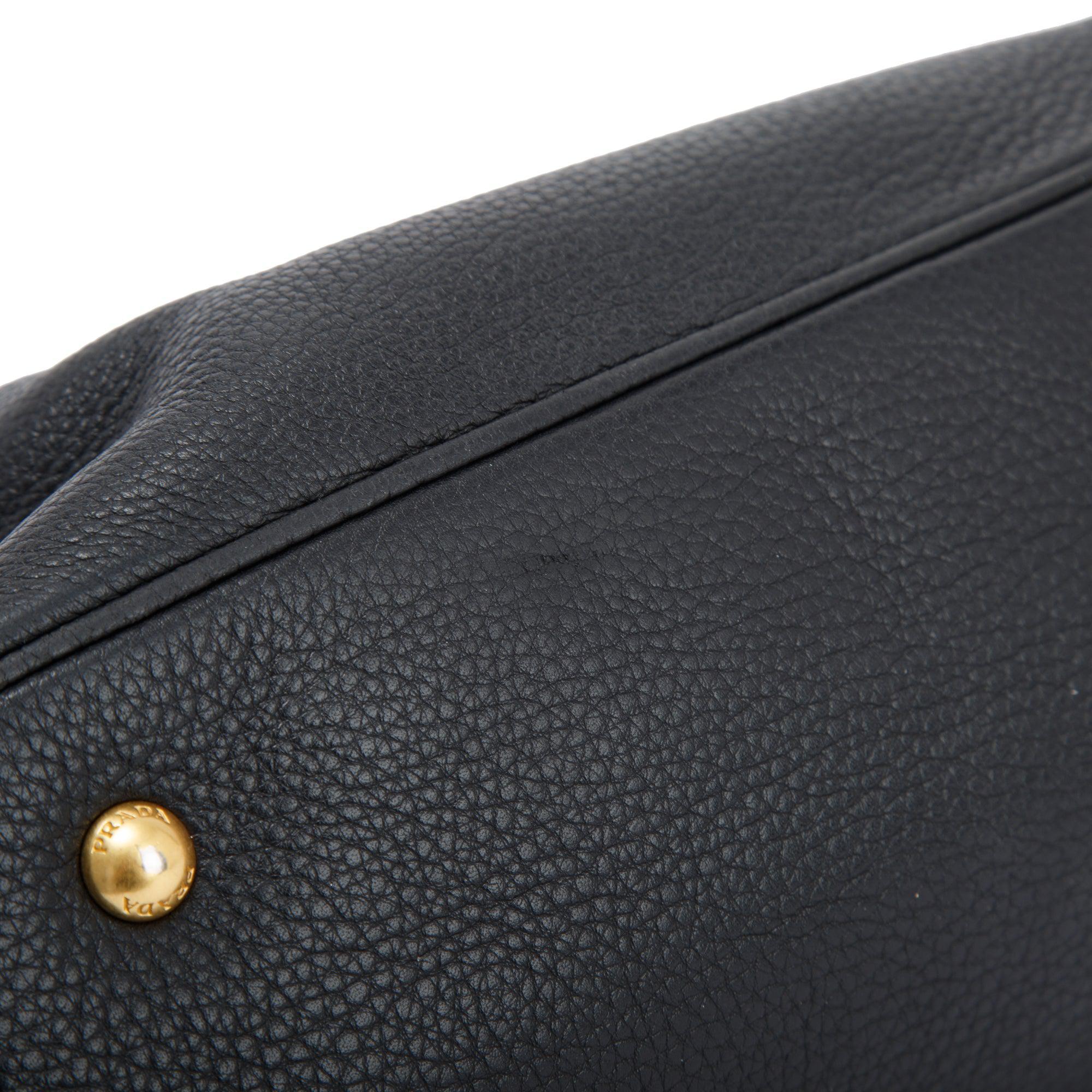 Prada Vitello Phenix Convertible Tote w/ Strap