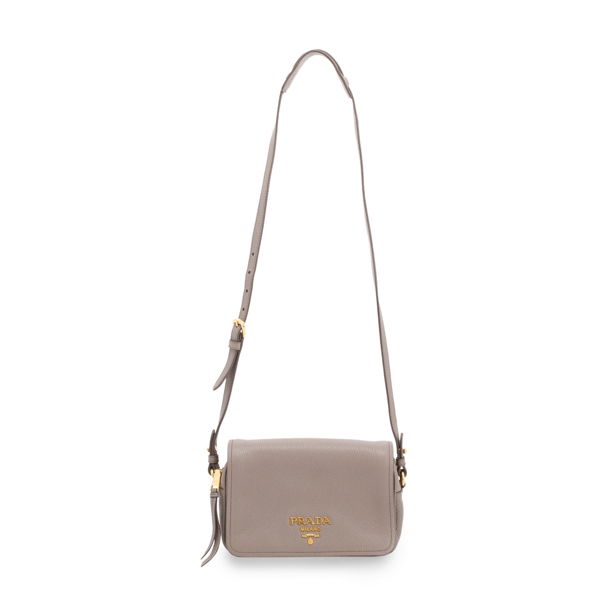 Prada Vitello Phenix Flap Crossbody Bag