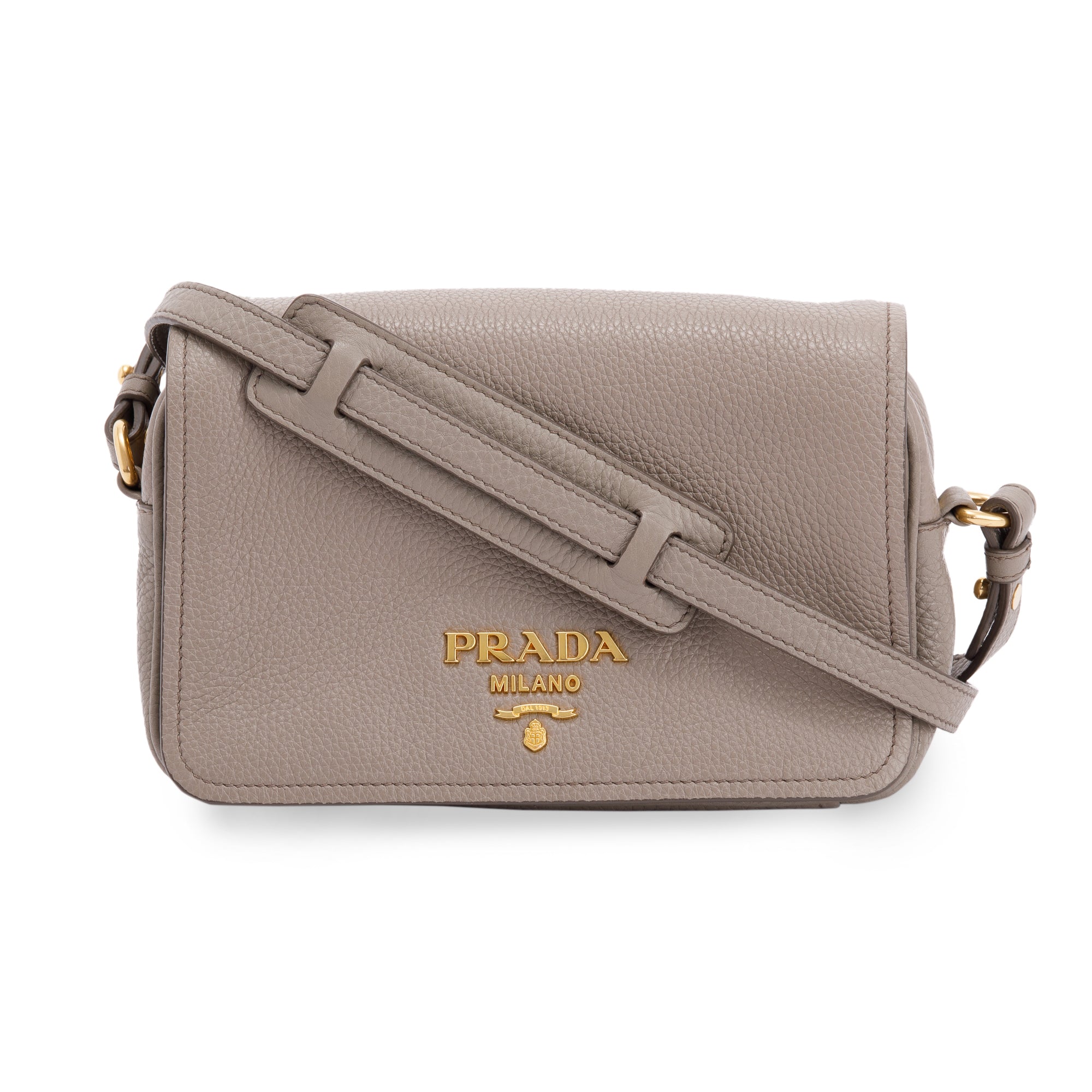 Prada Vitello Phenix Flap Crossbody Bag