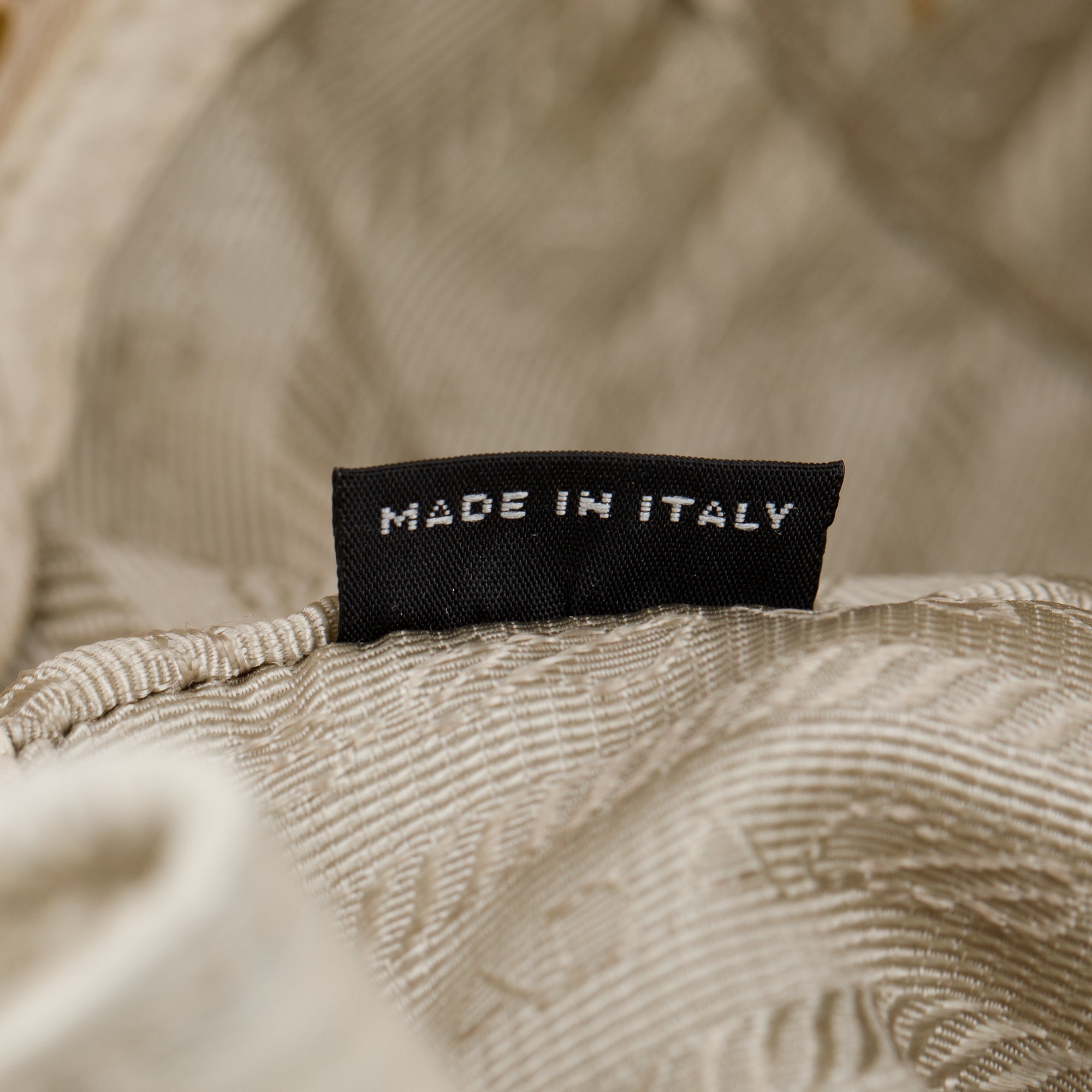 Prada White Vitello Daino Leather Tote w/ Strap