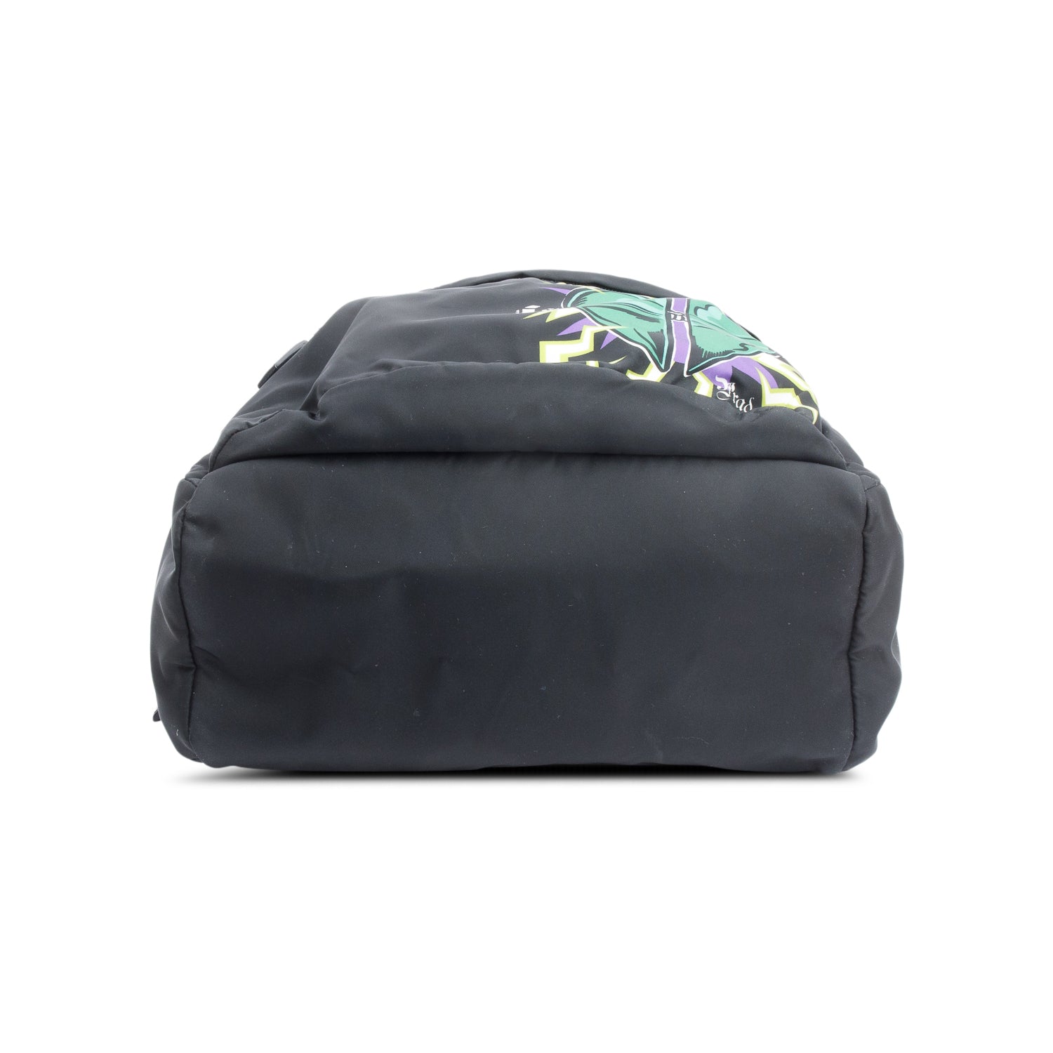 Prada X Universal Studios Black Tessuto Nylon Frankenstein Heart Backpack