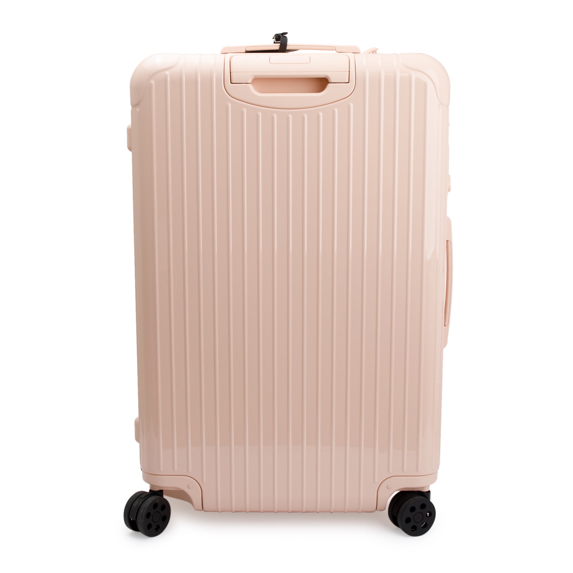 RIMOWA Pink Glossy Polycarbonate Essential Multi-wheel Check-In M Luggage