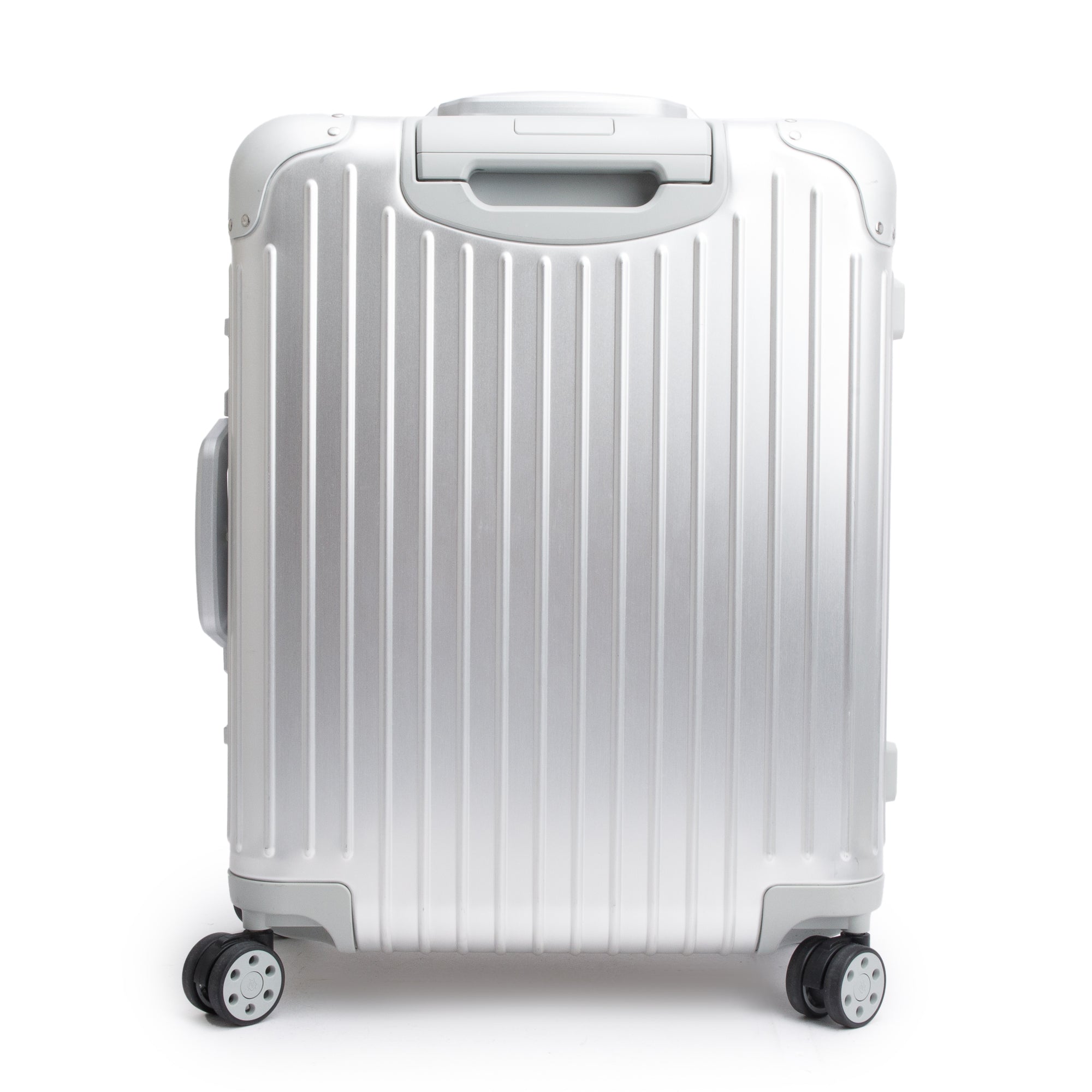 RIMOWA Silver Original Aluminum Suitcase Multi-Wheel Check-In Cabin Luggage
