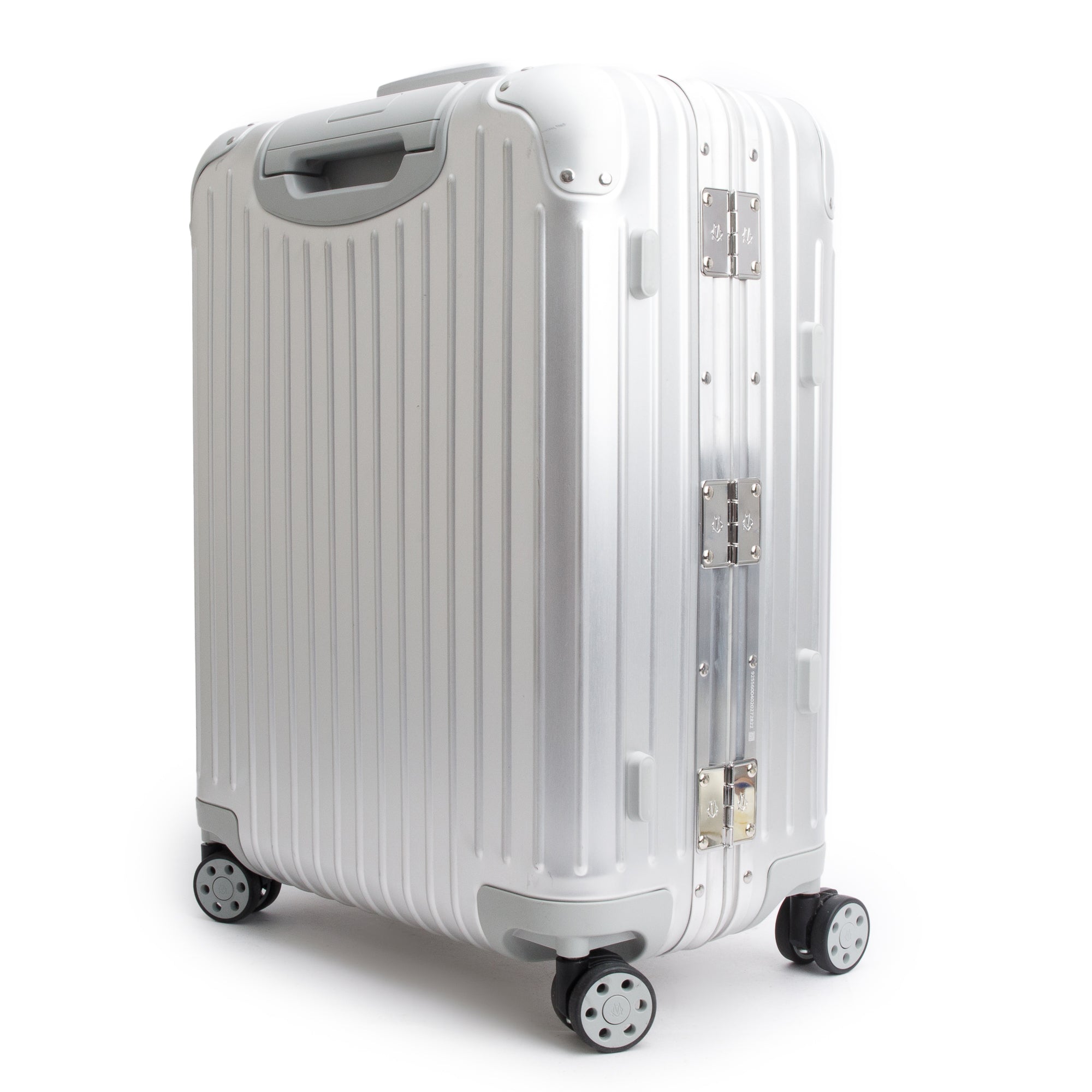 RIMOWA Silver Original Aluminum Suitcase Multi-Wheel Check-In Cabin Luggage