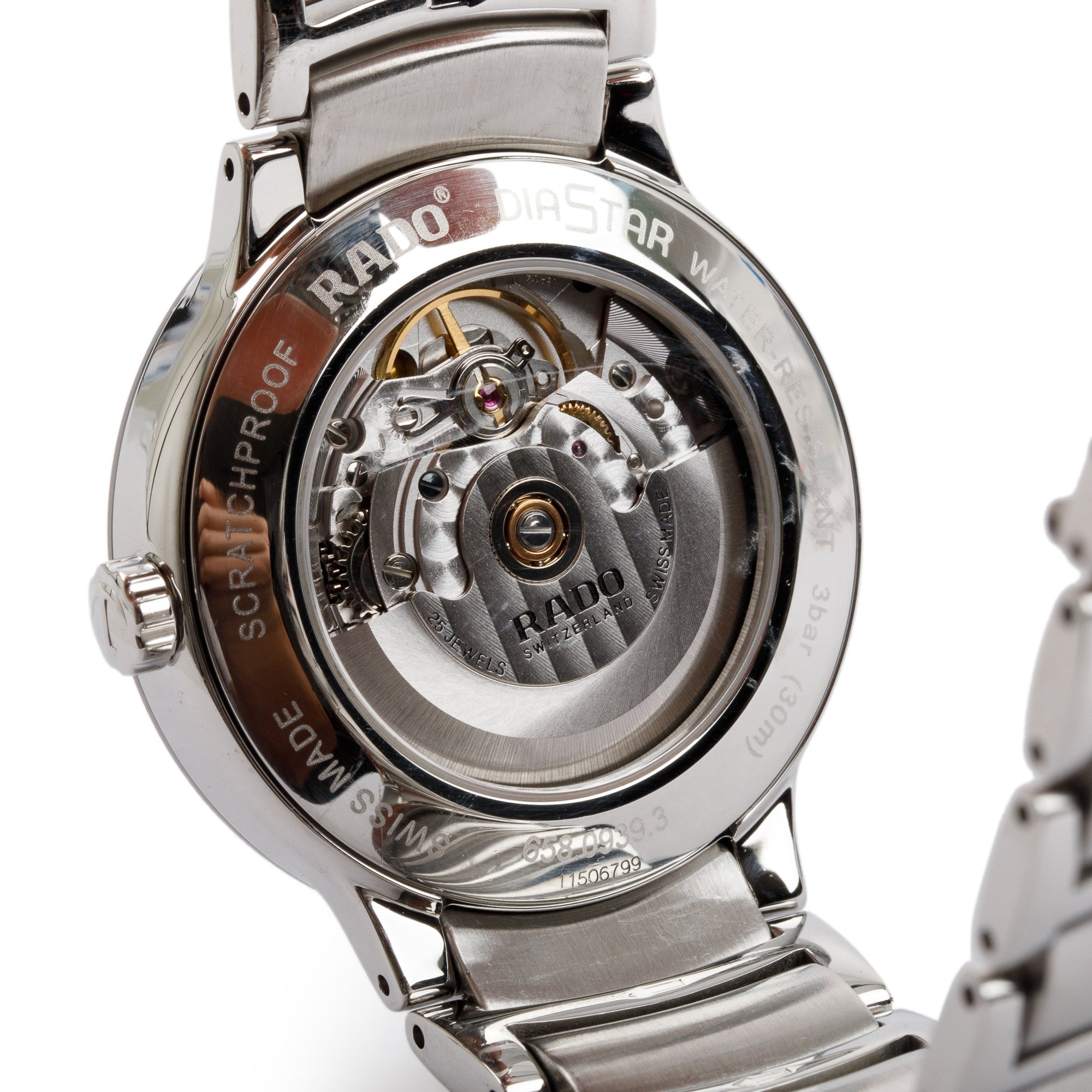 Rado Stainless Steel 38 MM Automatic Watch