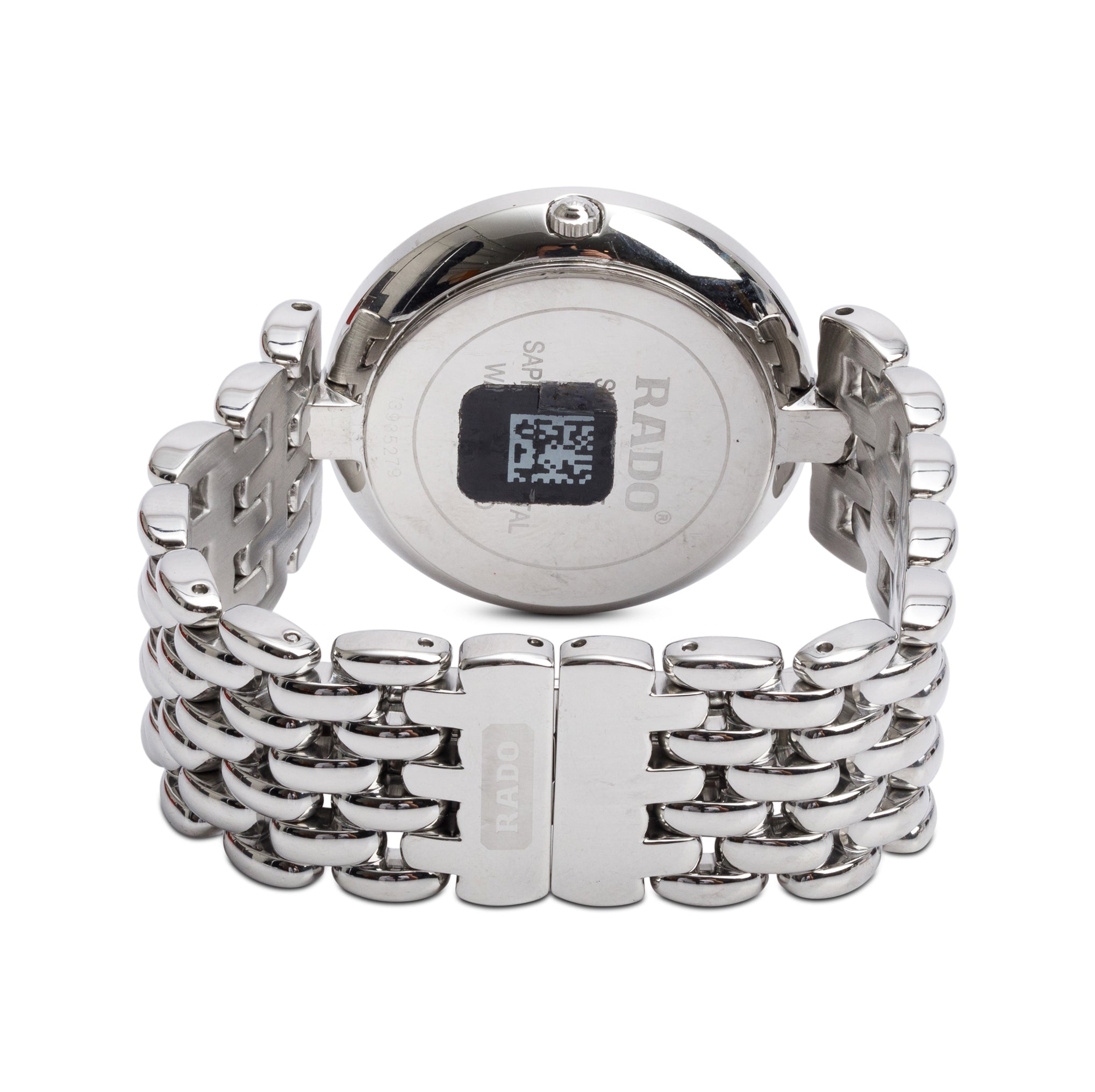 Rado Stainless Steel Flourence 35 MM Quartz Watch w/ Box & Papers